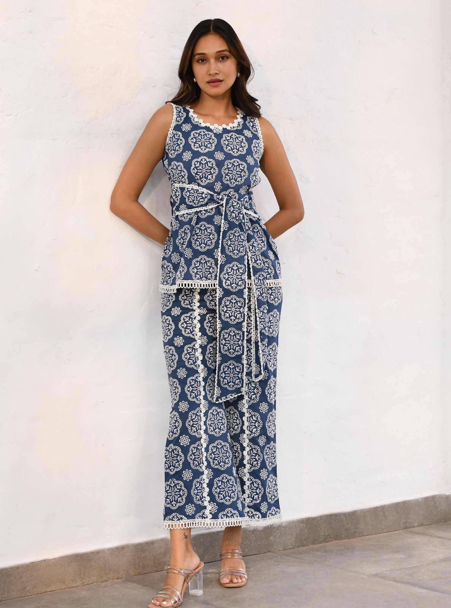 Brighton Supima Cotton Navy Co-ord Set