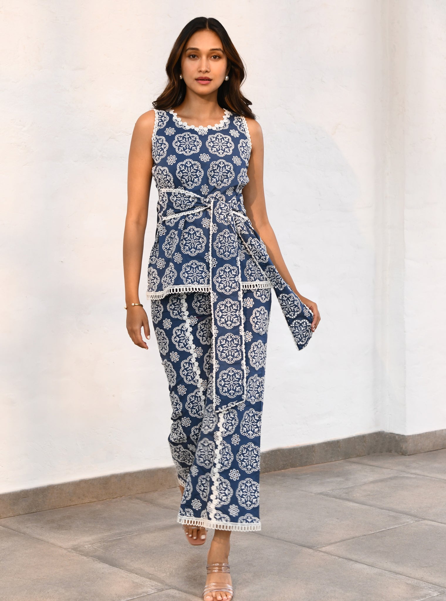 Brighton Supima Cotton Navy Co-ord Set