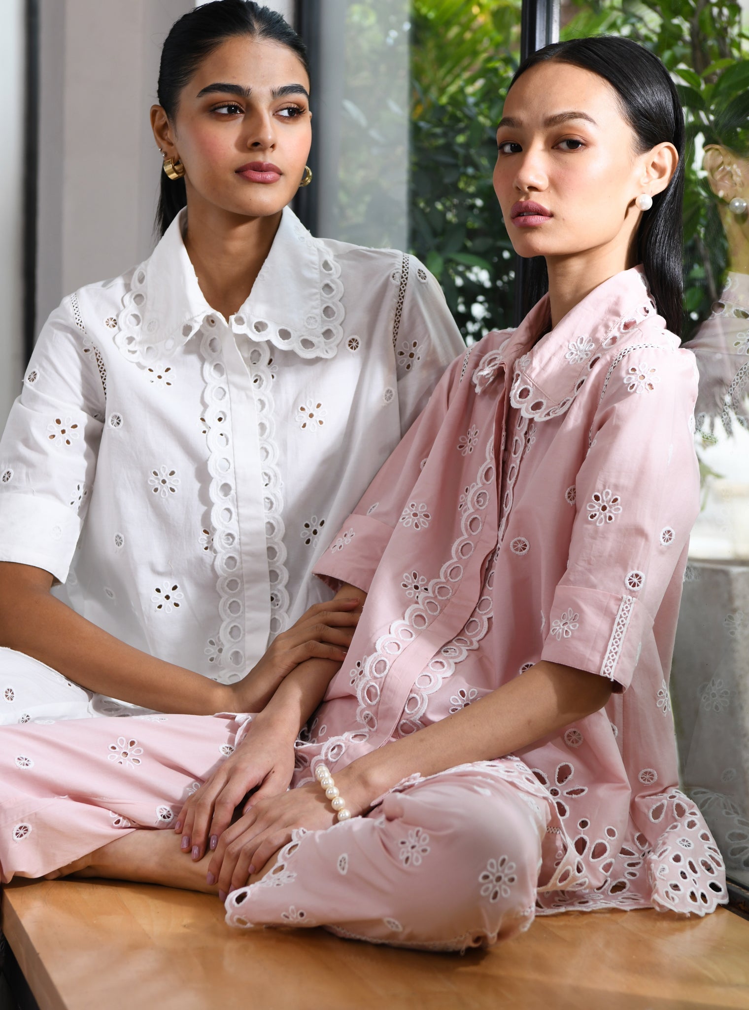 Carlisle Supima Cotton Pink Co-ord Set