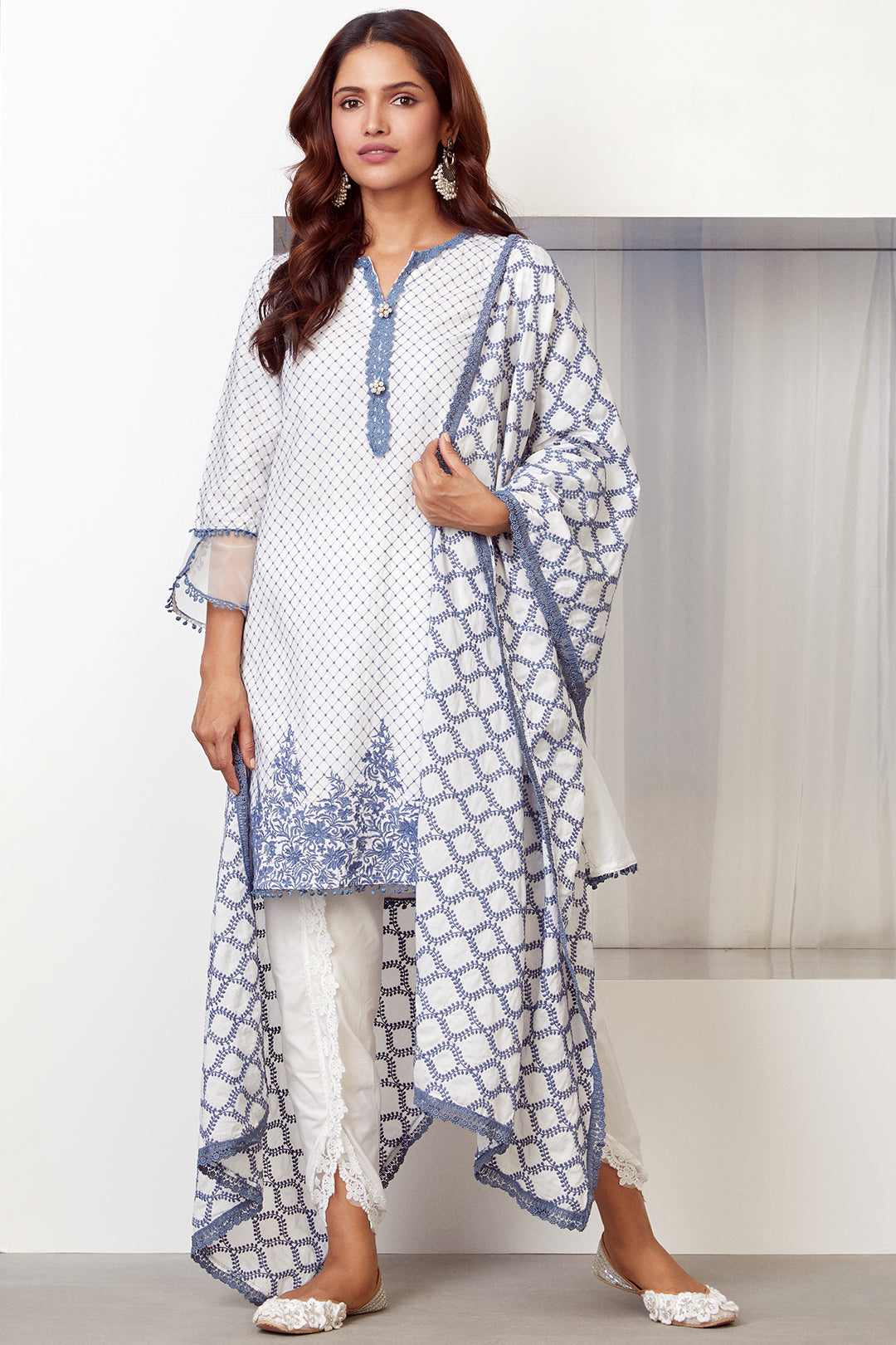 Mulmul Supima Cotton Clara Kurta