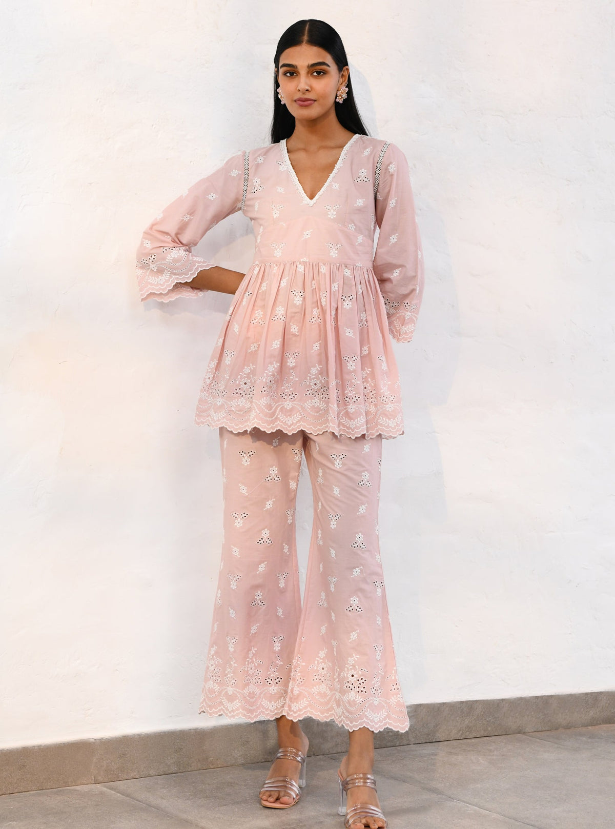 Coventry Supima Cotton Pink Co-ord Set