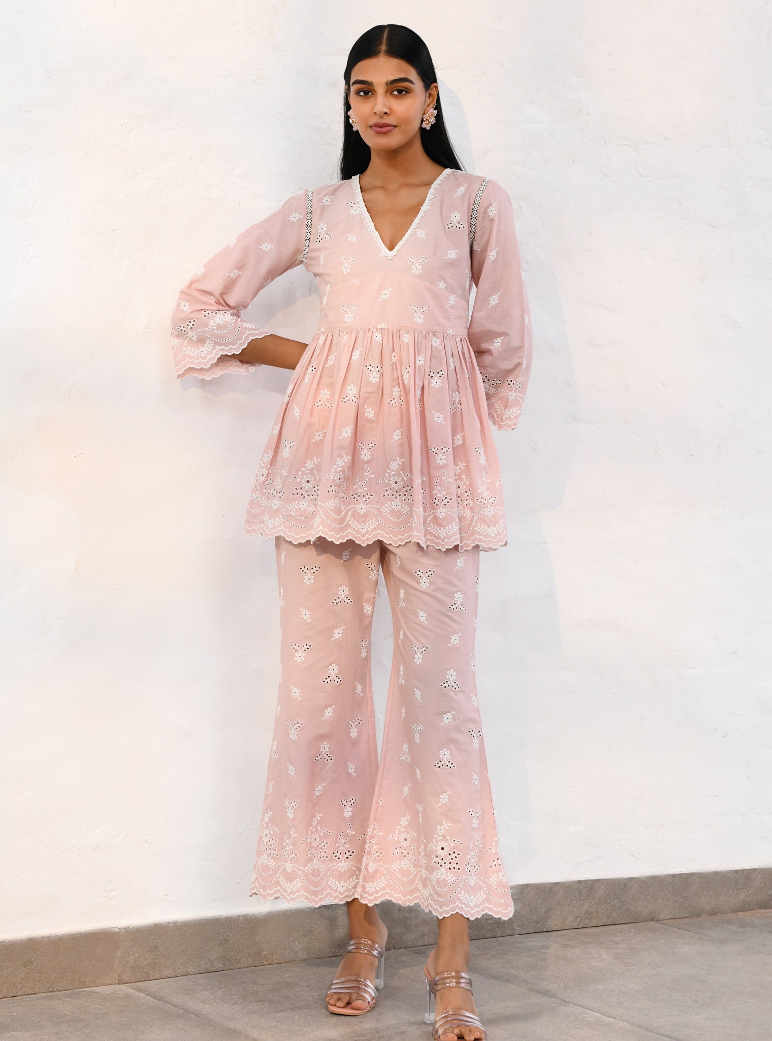 Coventry Supima Cotton Pink Co-ord Set