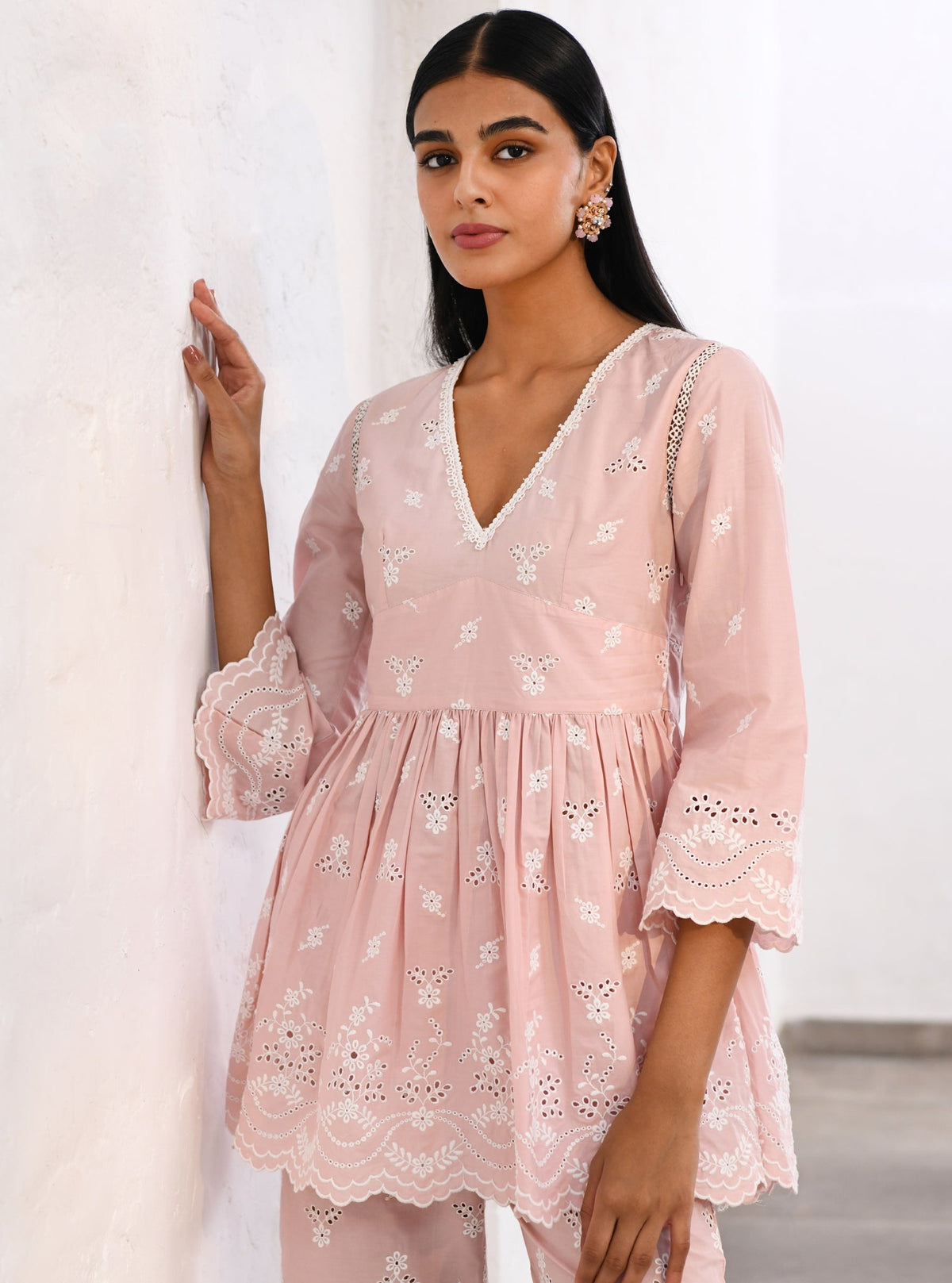 Coventry Supima Cotton Pink Co-ord Set