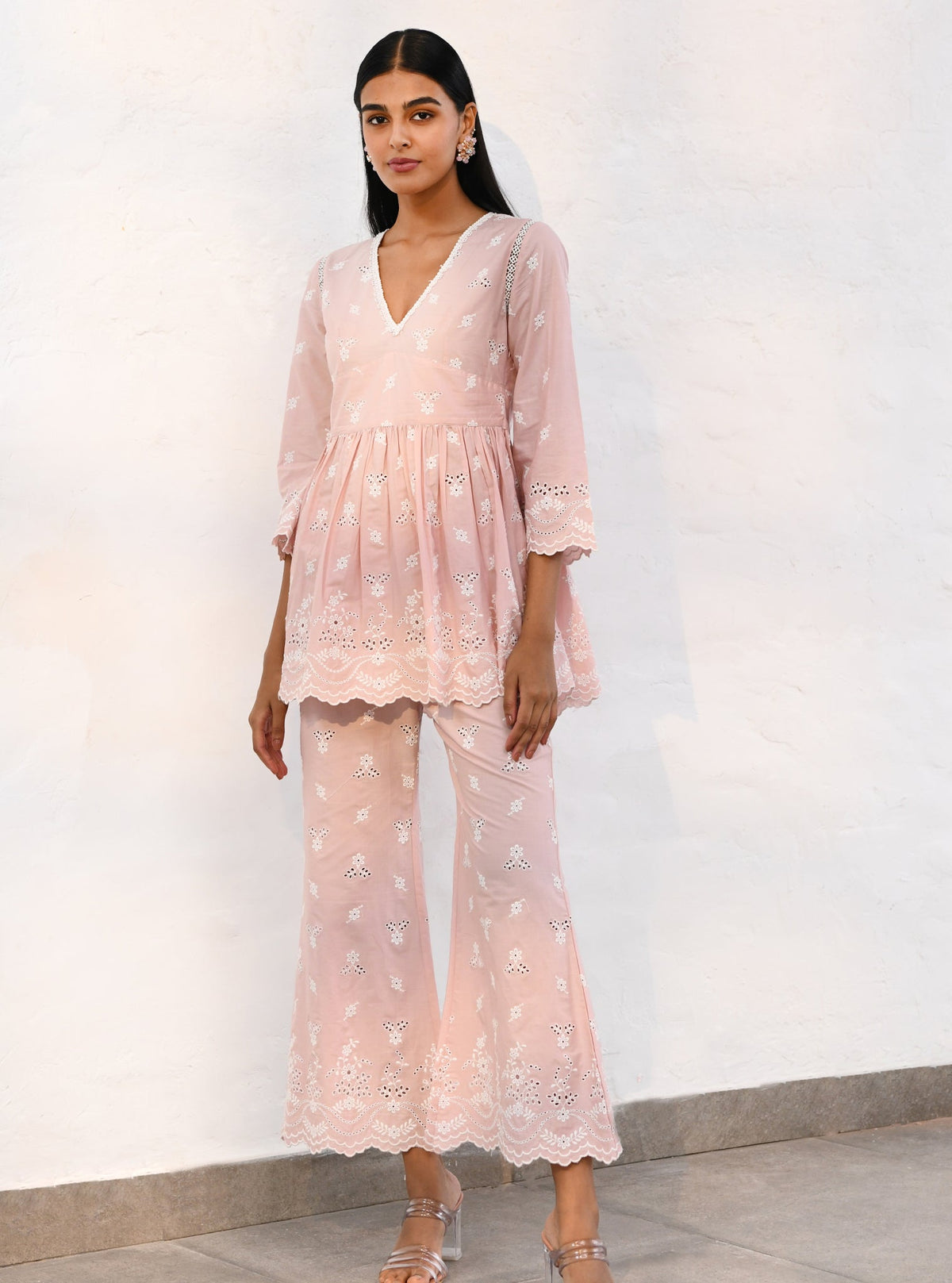 Coventry Supima Cotton Pink Co-ord Set