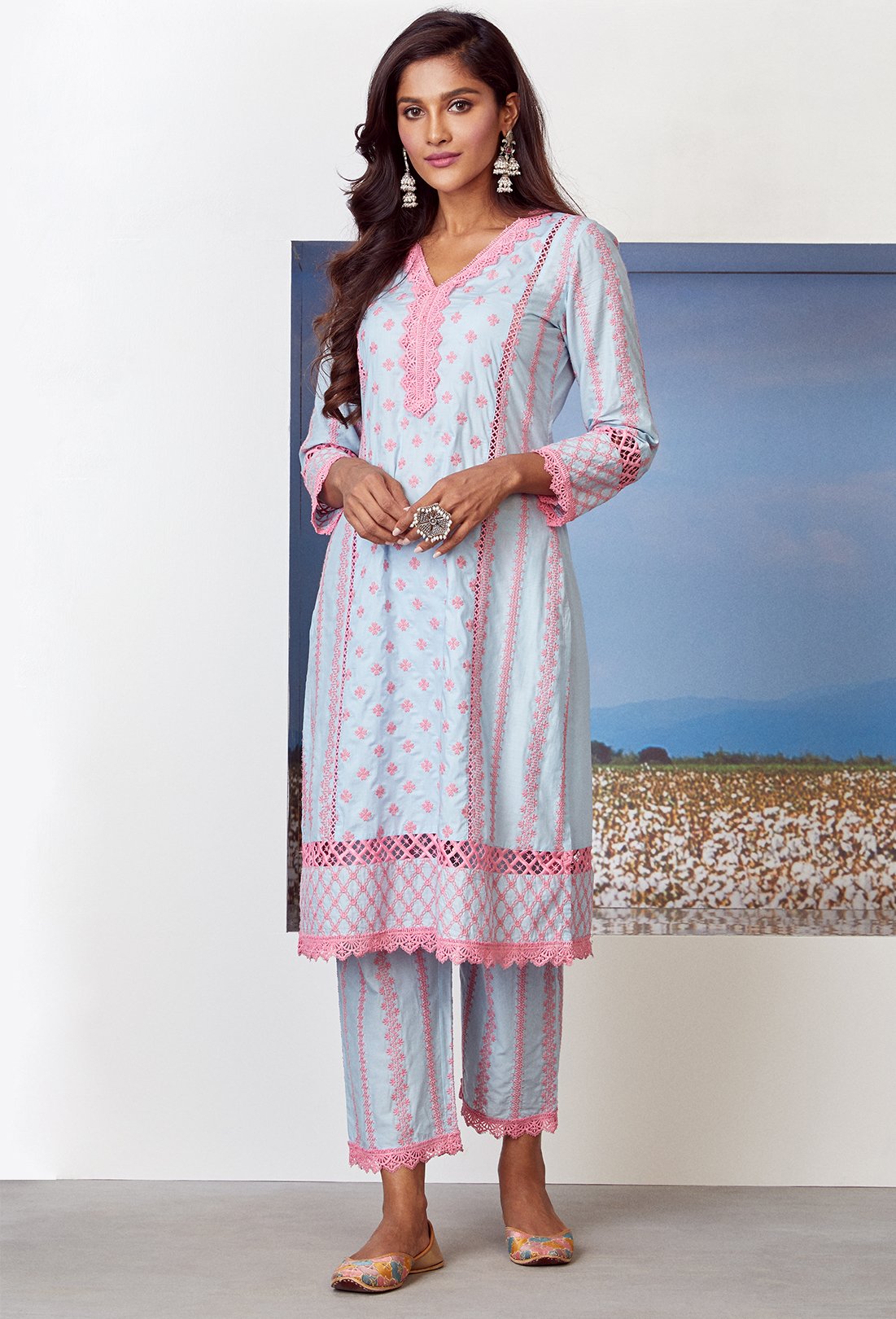 Daydream Supima Cotton Kurta Set