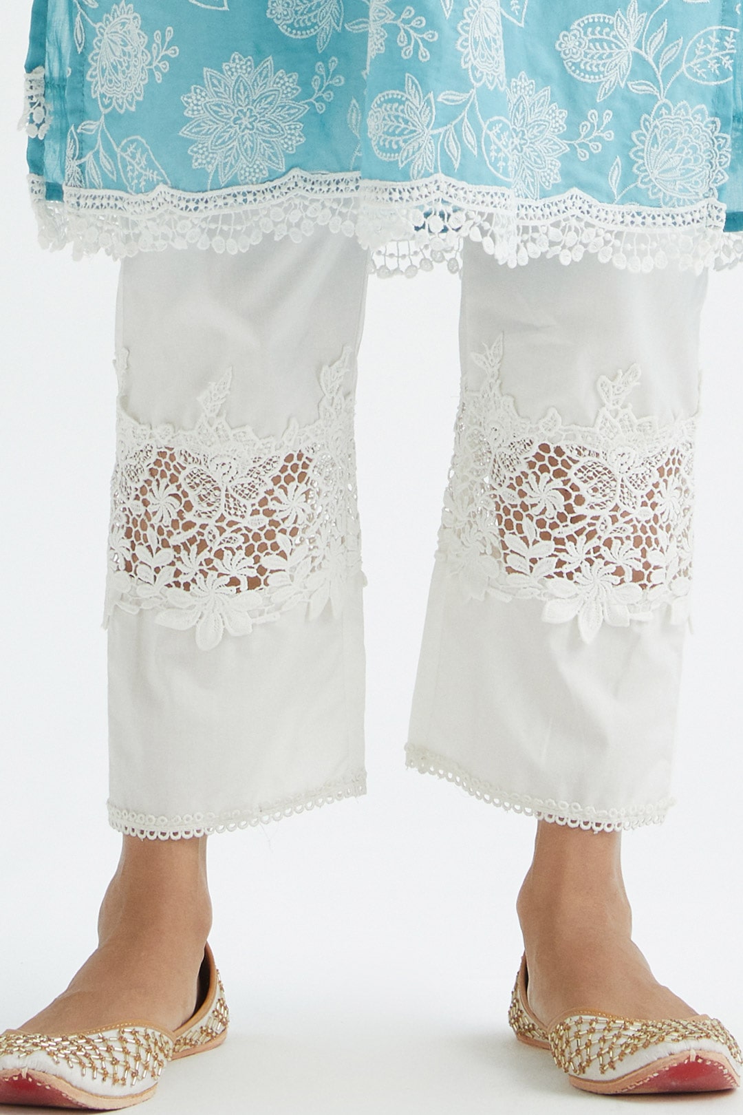 Dunlin Supima Cotton Blue Pyjama Set