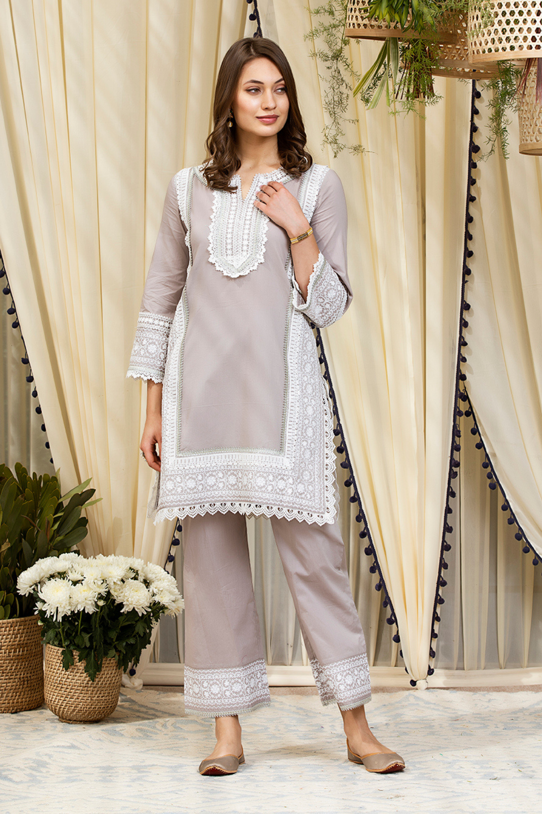 Elda Supima Cotton Kurta Set
