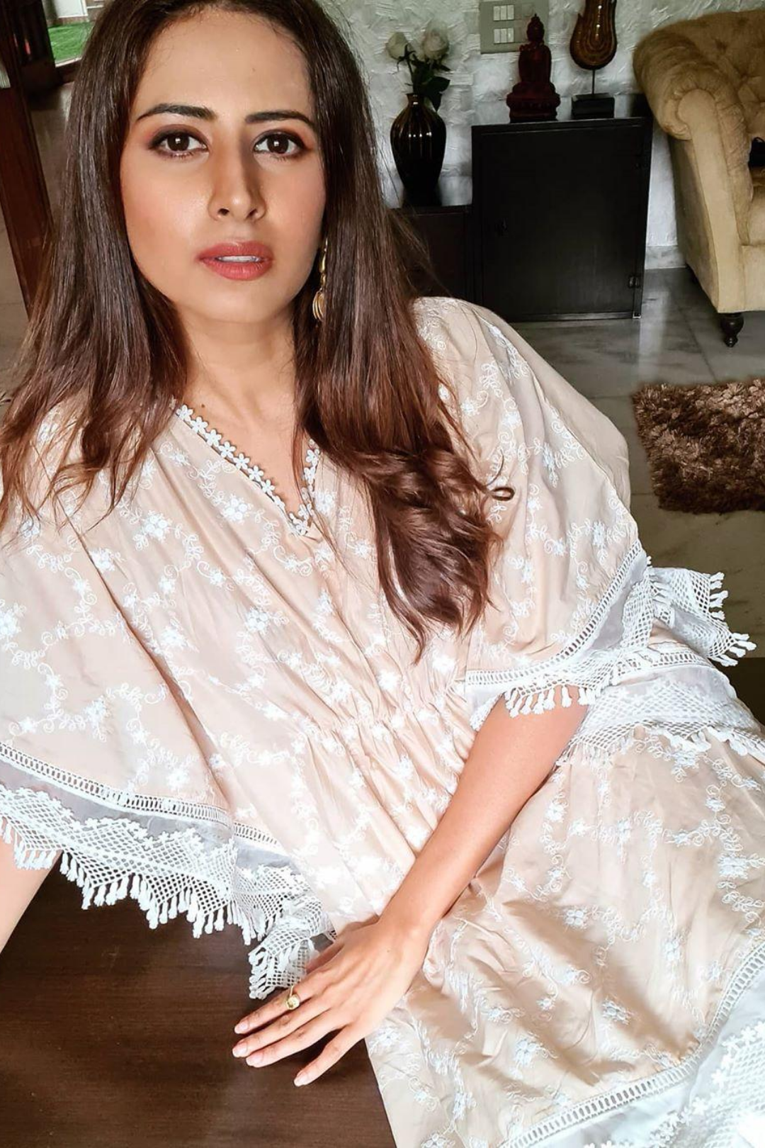 Fiore Supima Cotton Kurta with Sharara Set