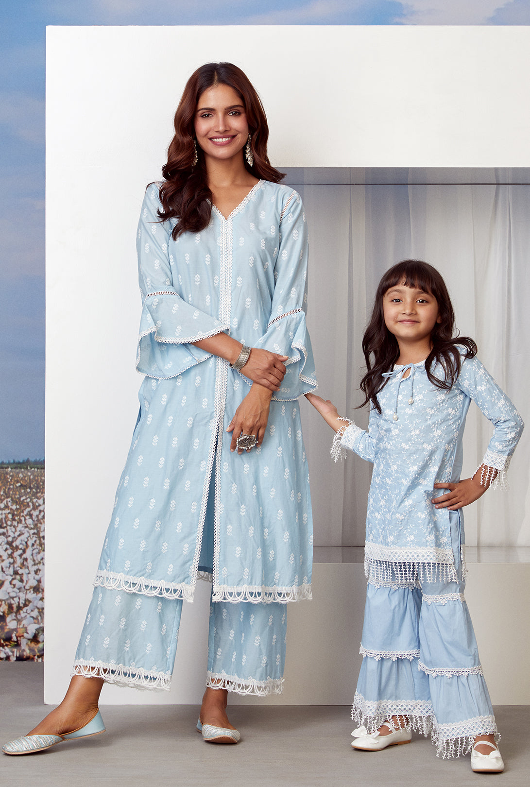 Floret Supima Cotton Kurta Set