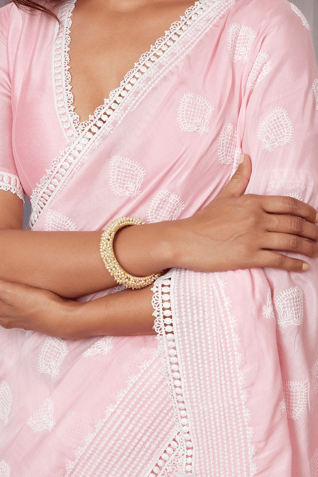 Grace Silk Pink Saree