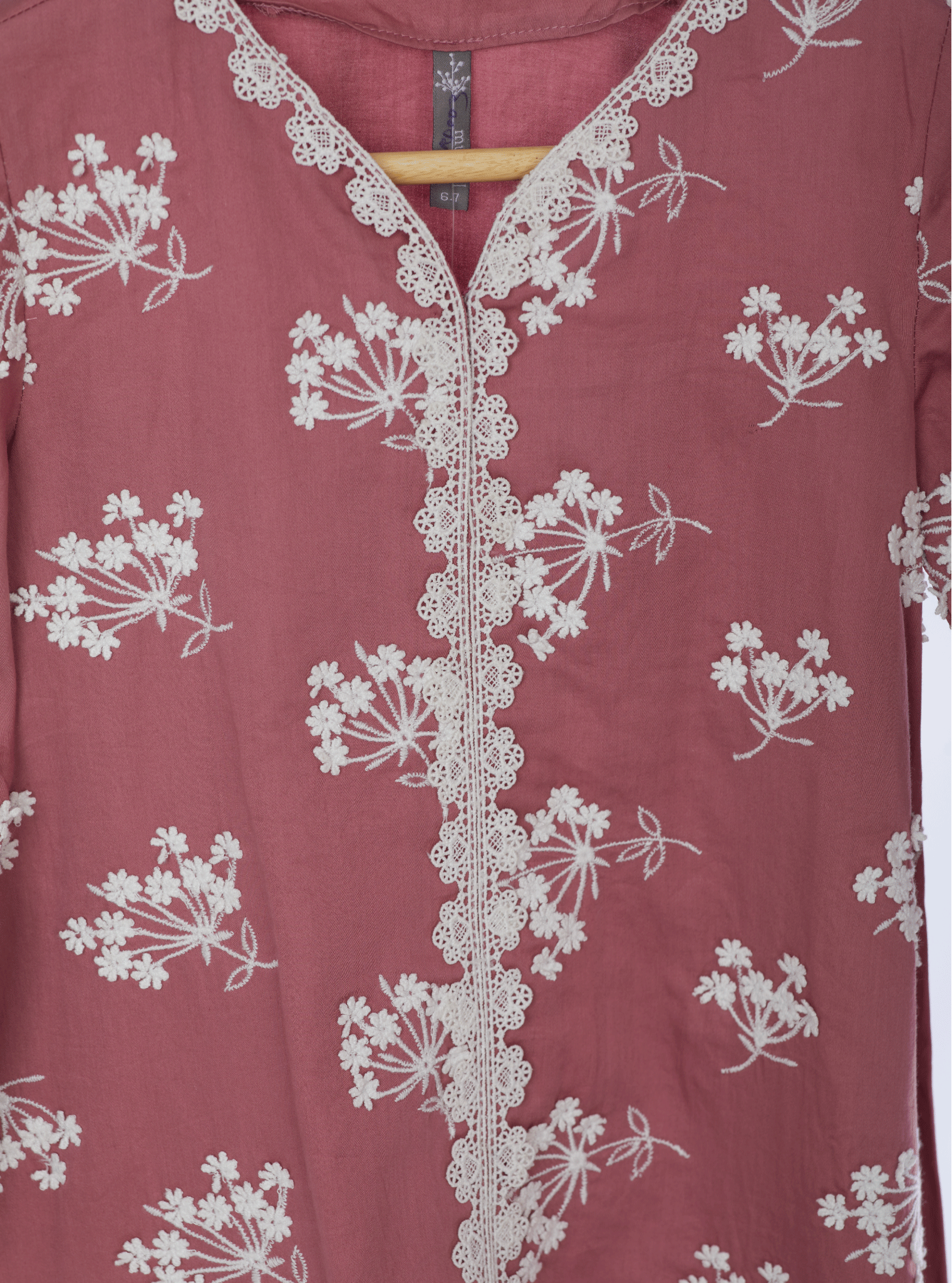 Ife Pima Mauve Kurta Set