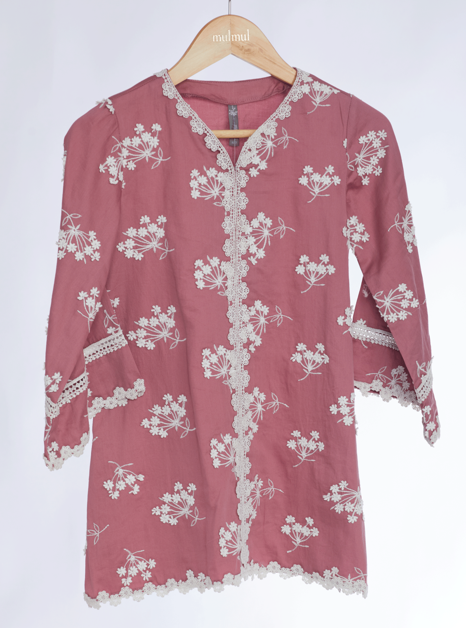 Ife Pima Mauve Kurta Set