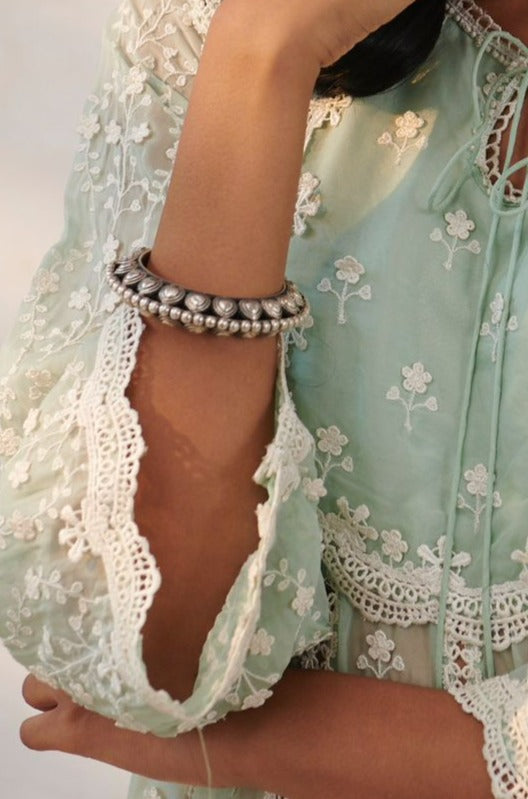 Pure Silver Dilawar Bangle