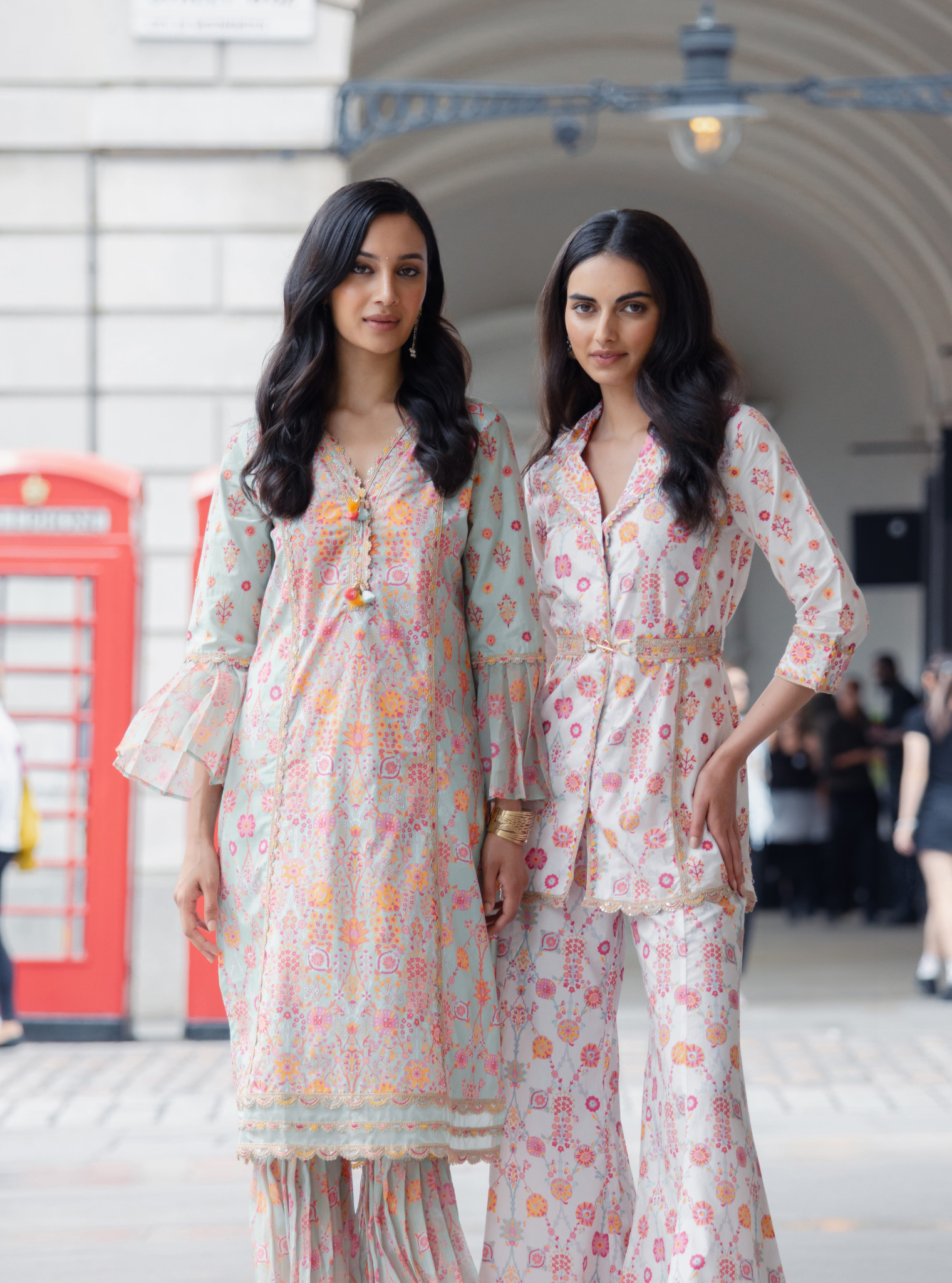 Isla Supima Cotton Green Kurta Set