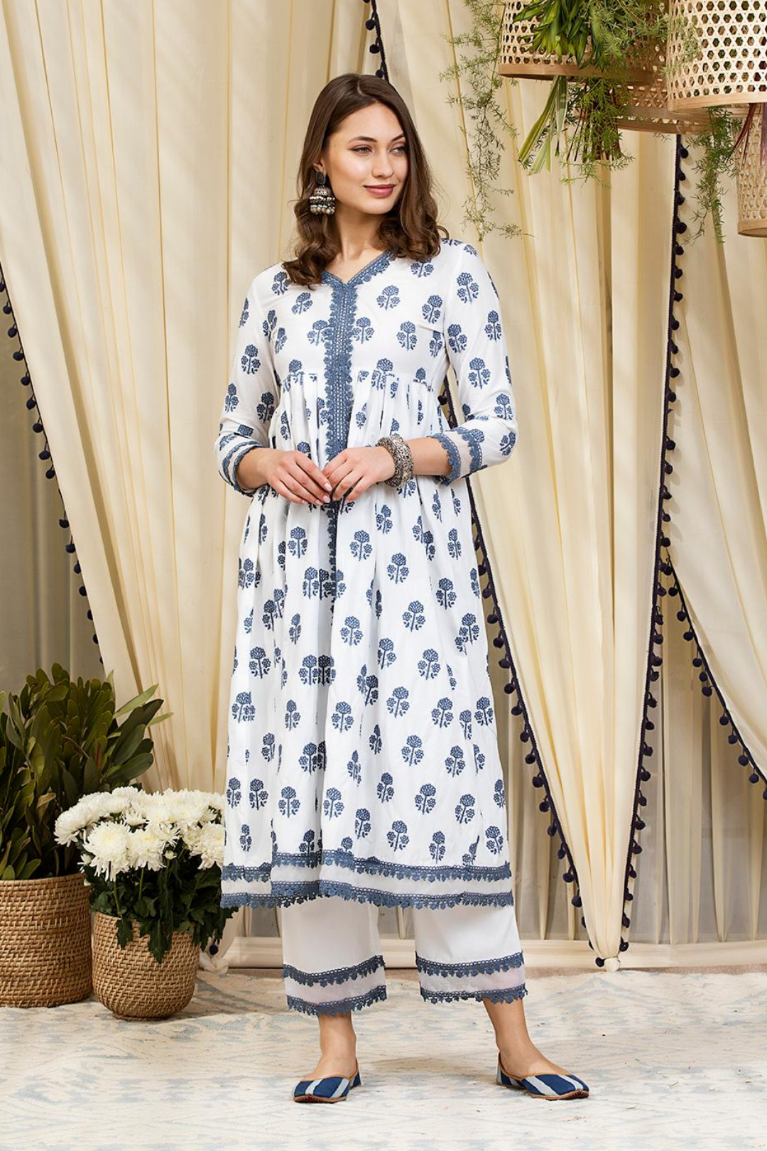 Iliana Supima Cotton Kurta Set