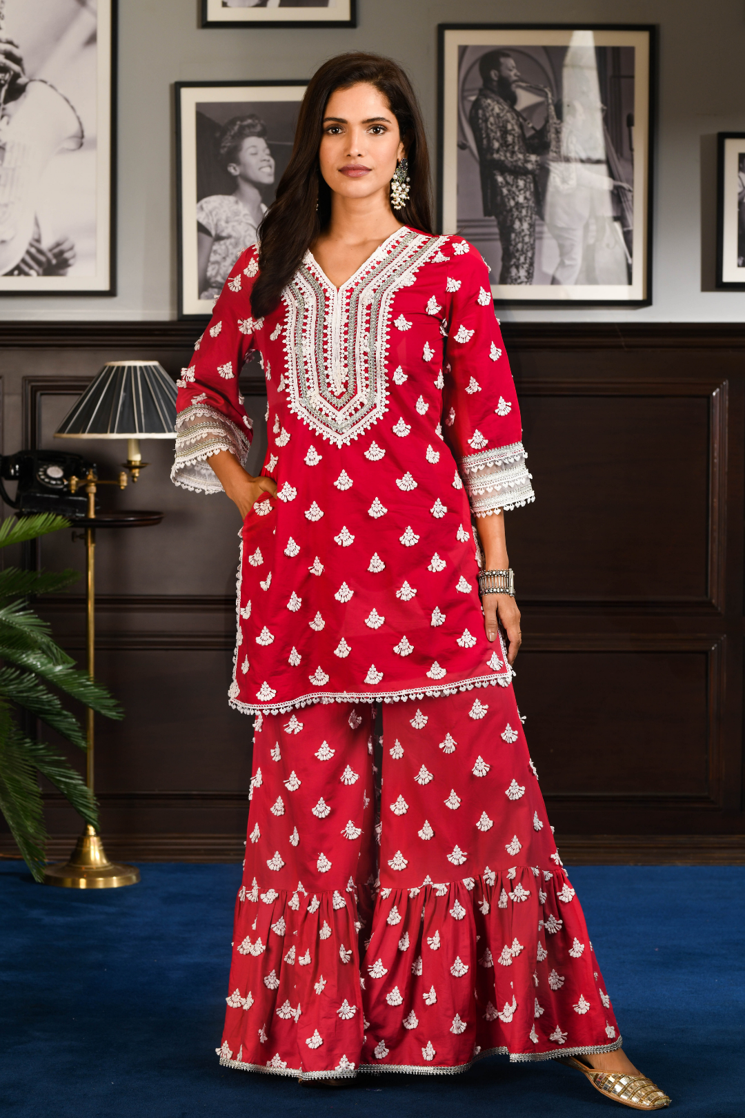 PIMA SATIN JUBILEE KURTA