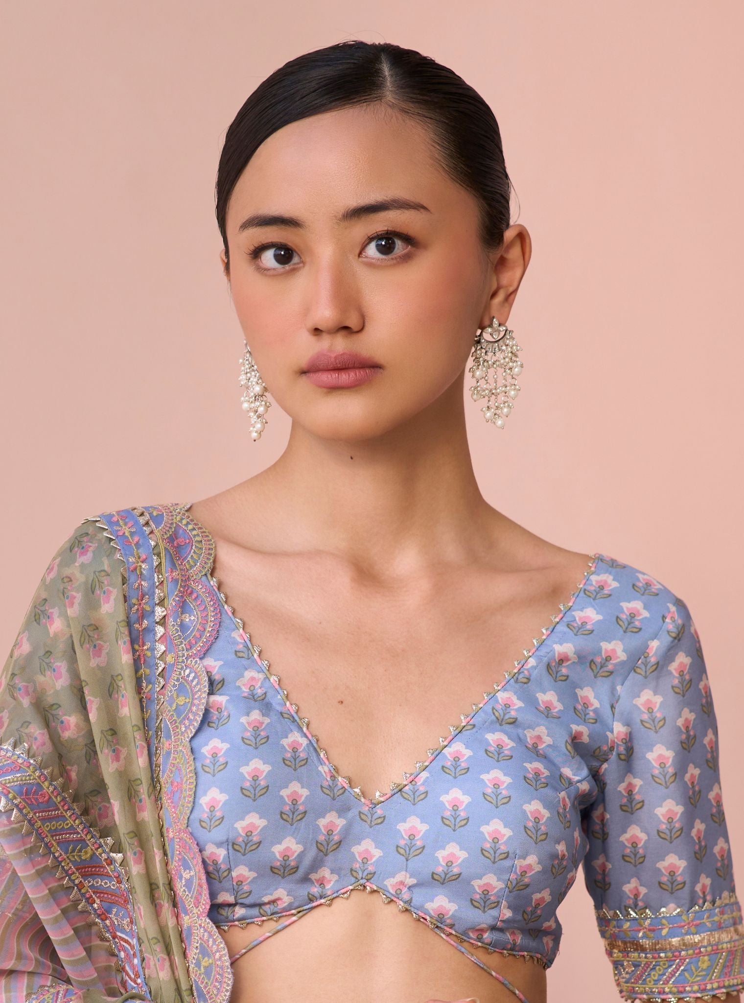 Pure Silver Chandan Chandbali