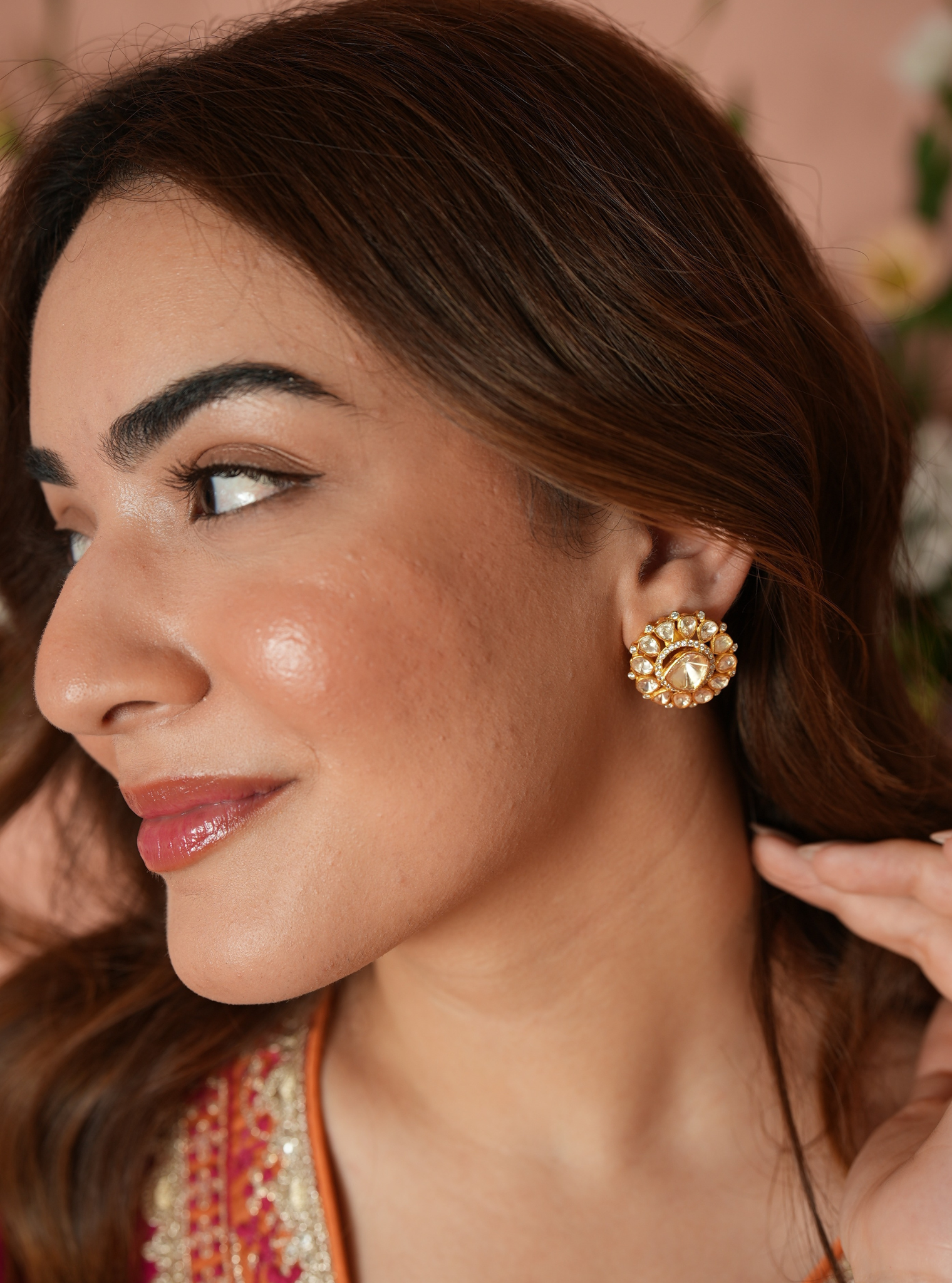 Pure Silver Rani Small Studs