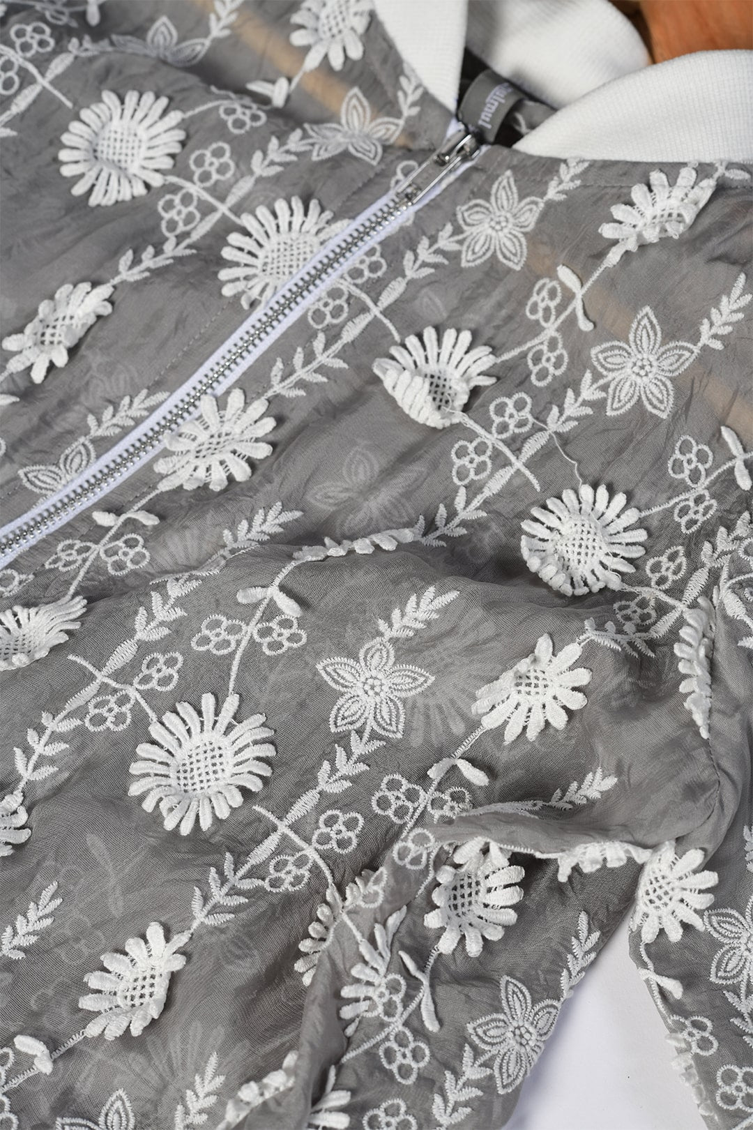 Juniper Organza Grey Jacket Co-Ord Set