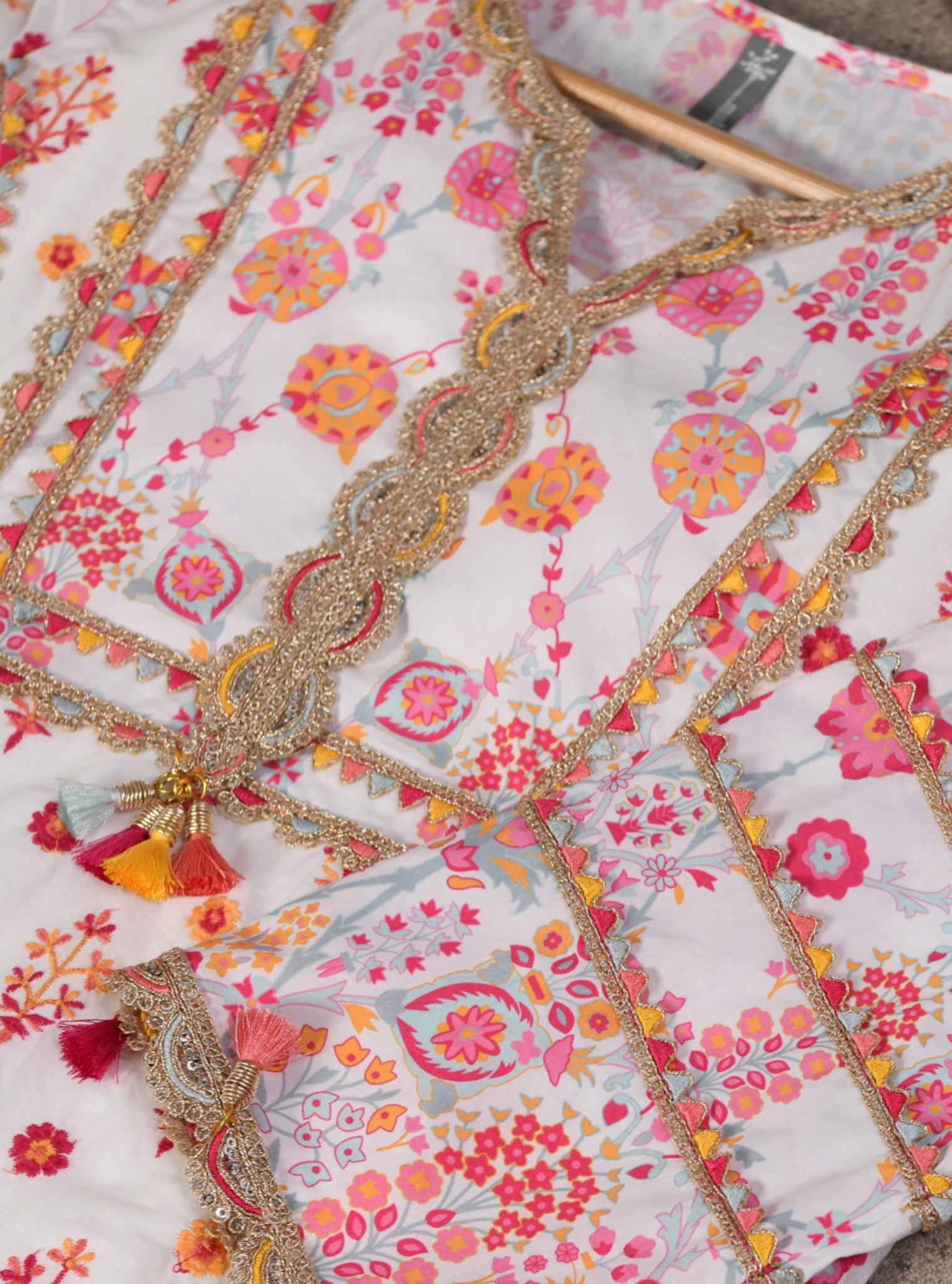 Lexi Supima Cotton White Kurta Set