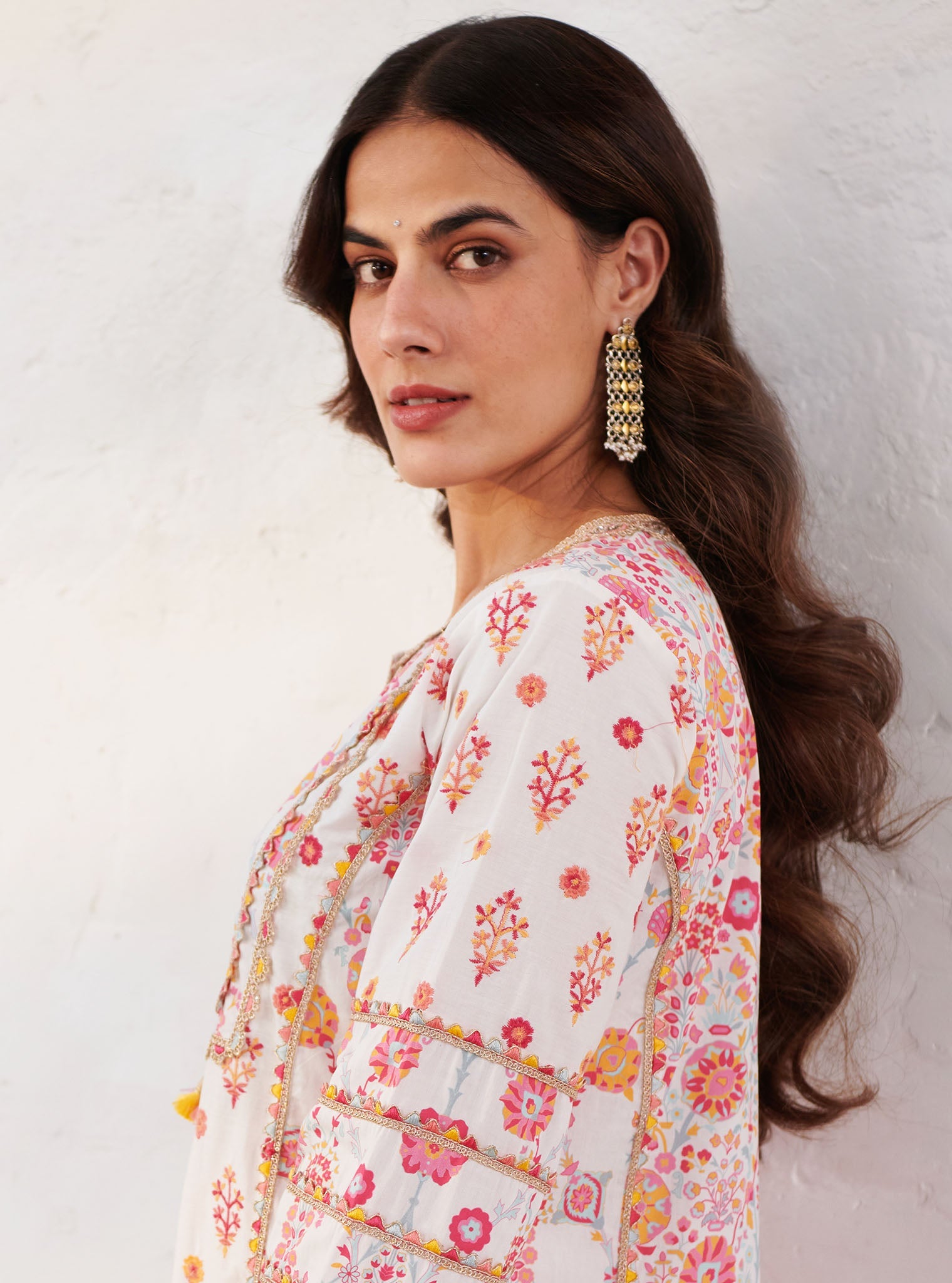 Lexi Supima Cotton White Kurta Set