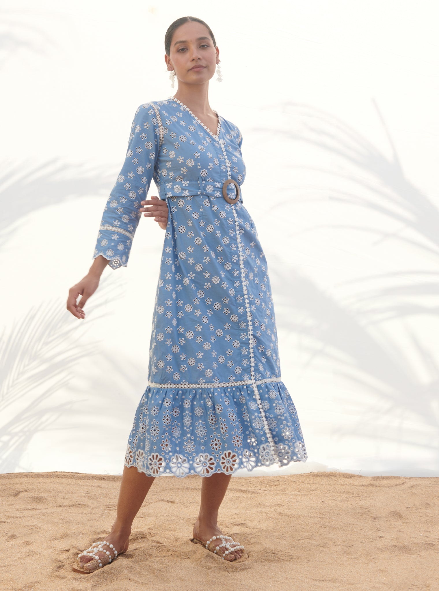 Lillian Supima Cotton Denim Dress