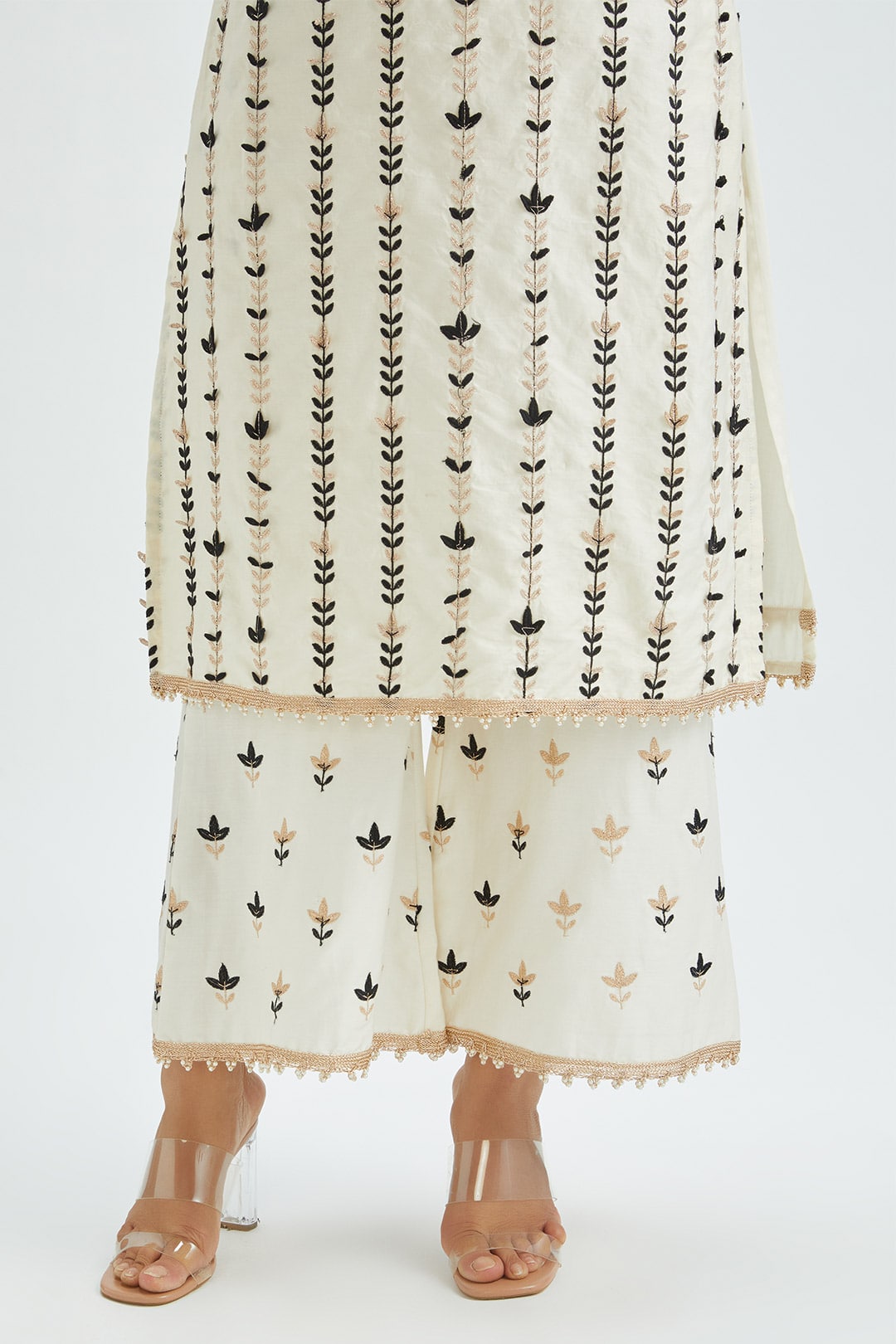 Lynn Pant OFF WHITE