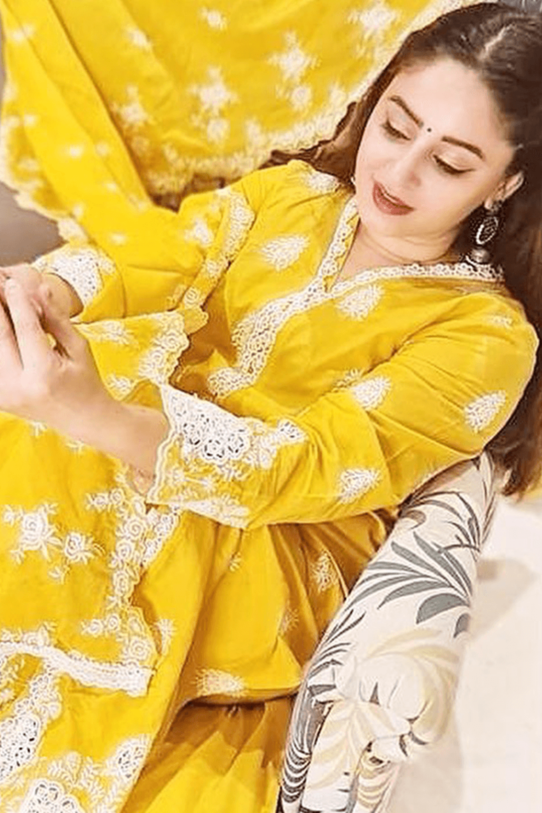 Oracle Supima Cotton Mango Kurta with Palazzo Set