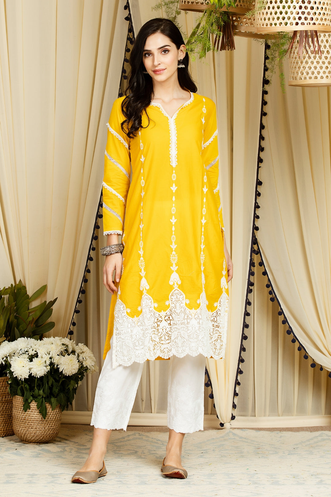 Marcella Supima Cotton Kurta Set