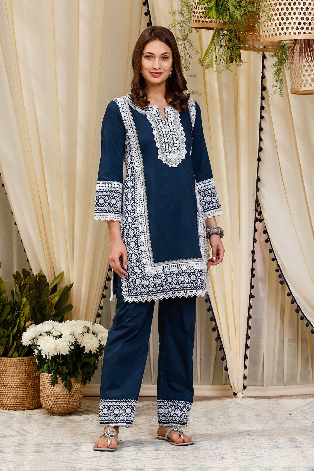 Elda Supima Cotton Kurta Set
