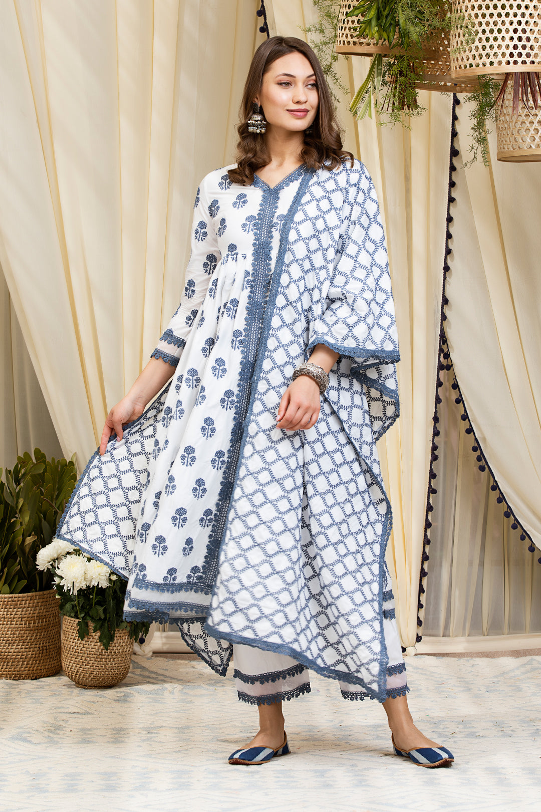 Iliana Supima Cotton Kurta Set