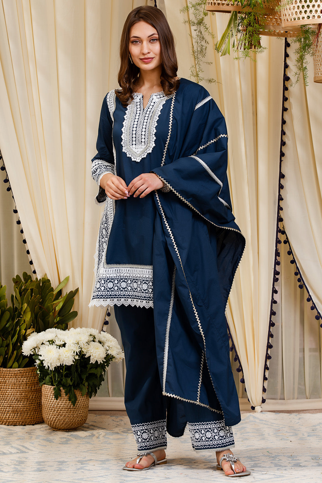 Elda Supima Cotton Kurta Set