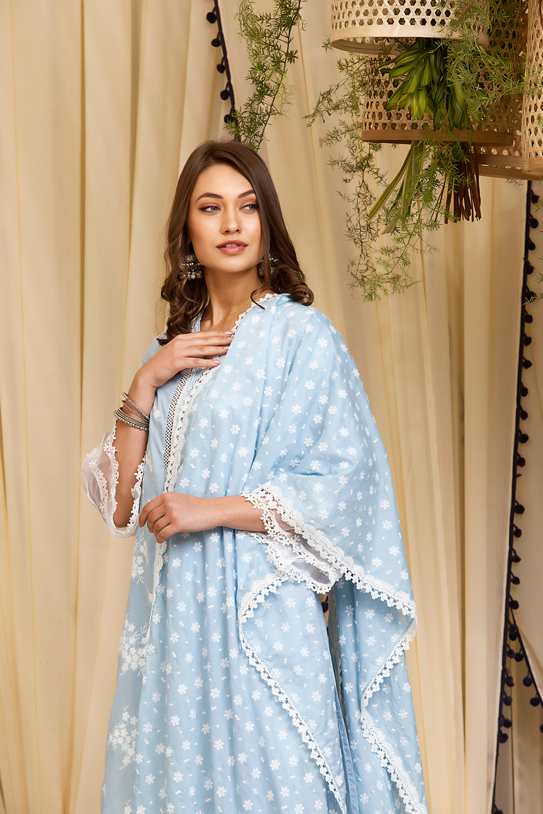 Lola Supima Cotton Kurta with Palazzo Set