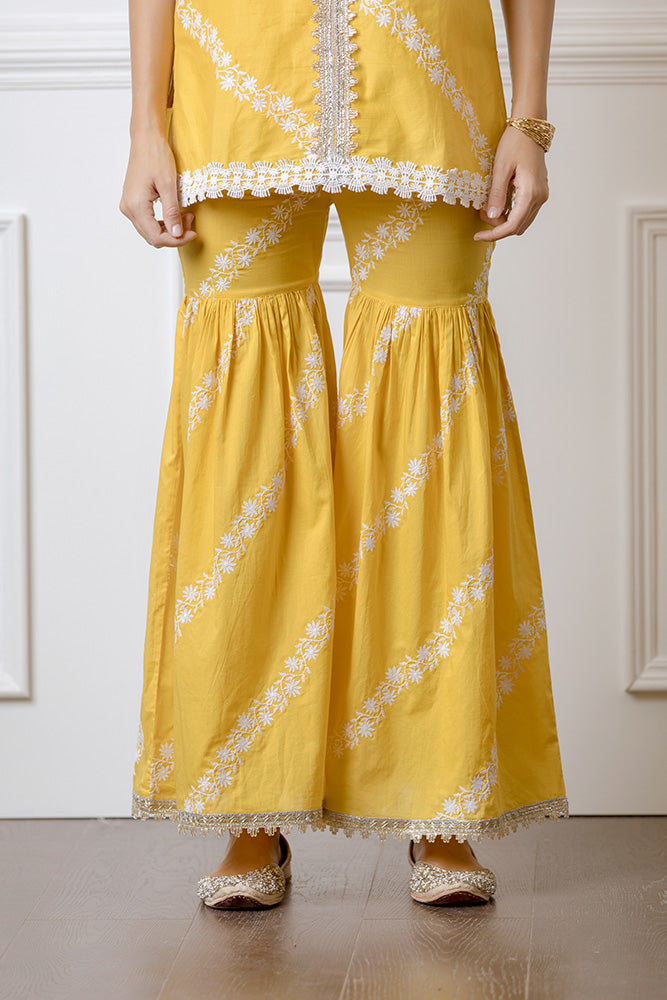 Aralia Kurta with Garara Set