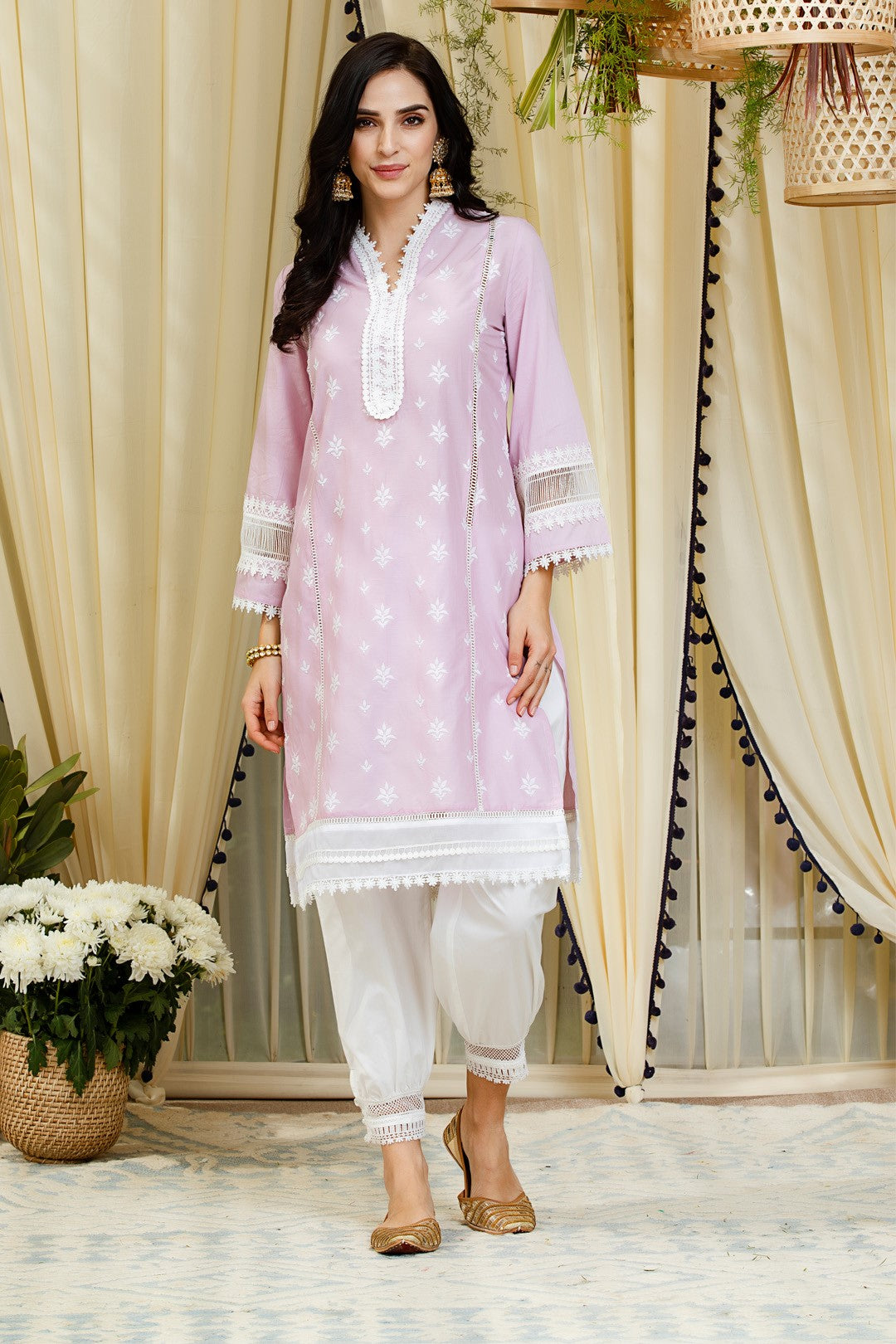 Sandra Supima Cotton Kurta Set