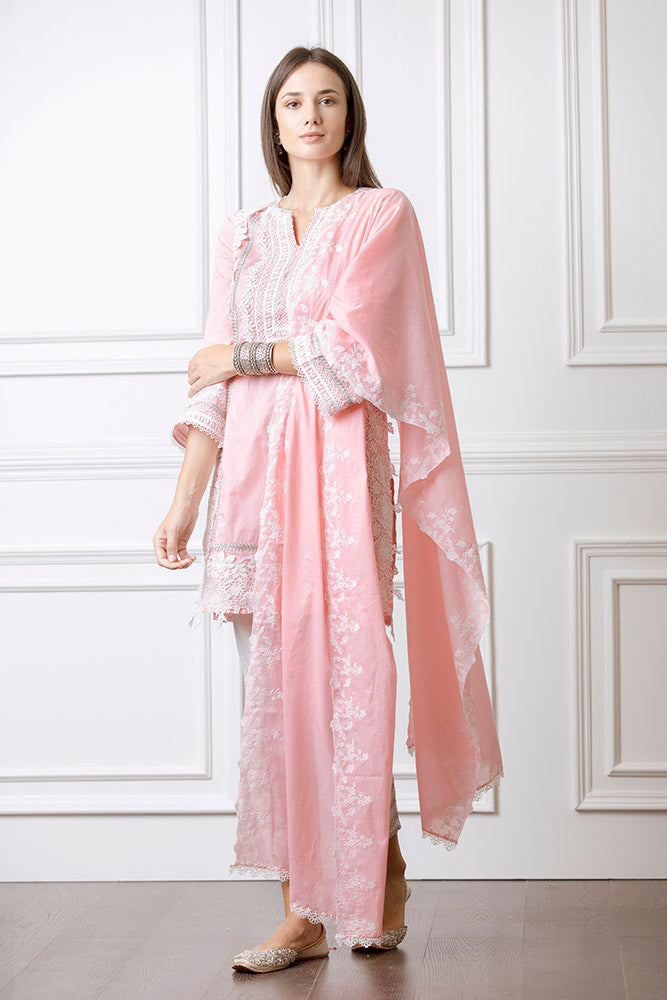 Mulmul Supima Cotton Lily Dupatta