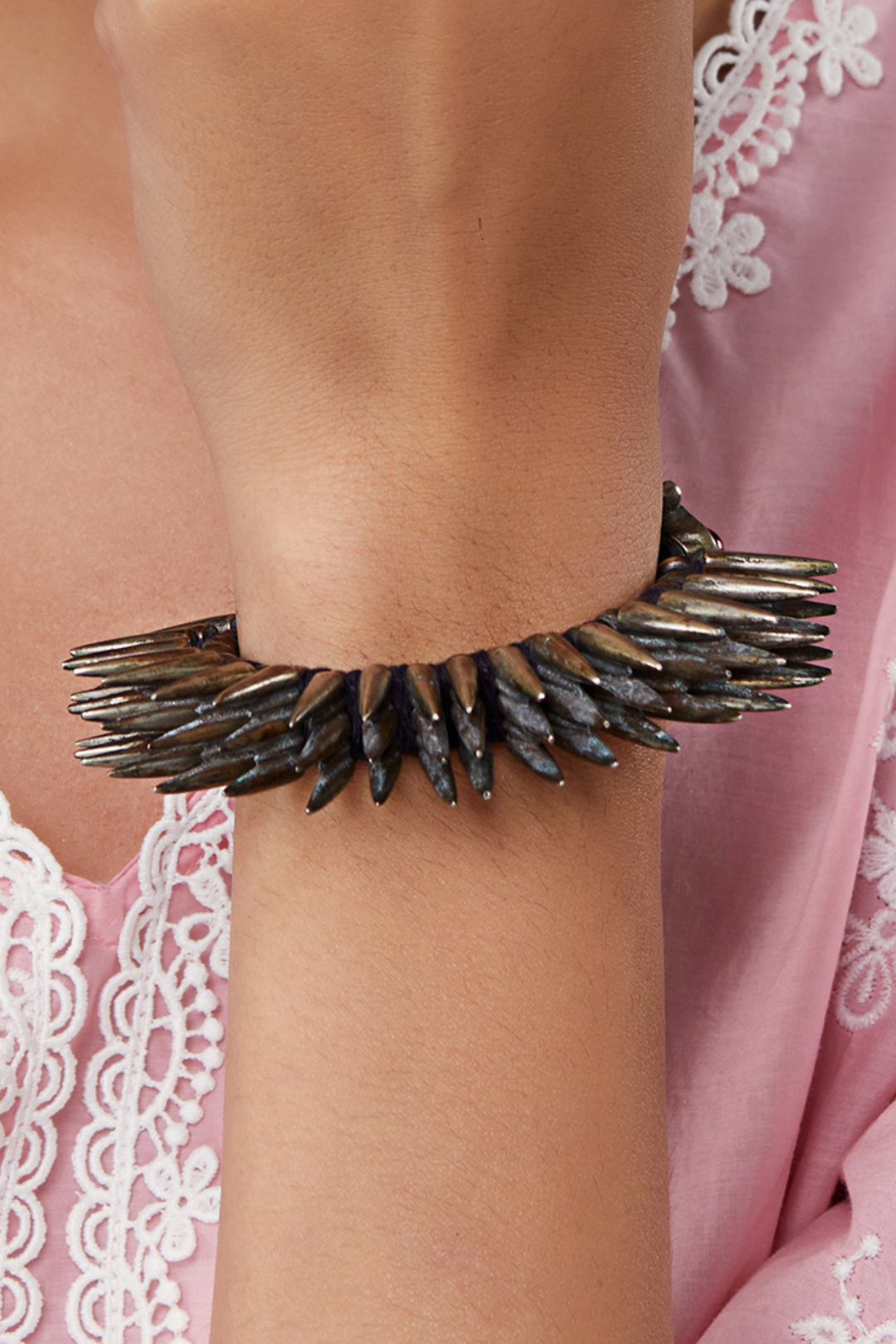 Pure Silver Ojas Bangle