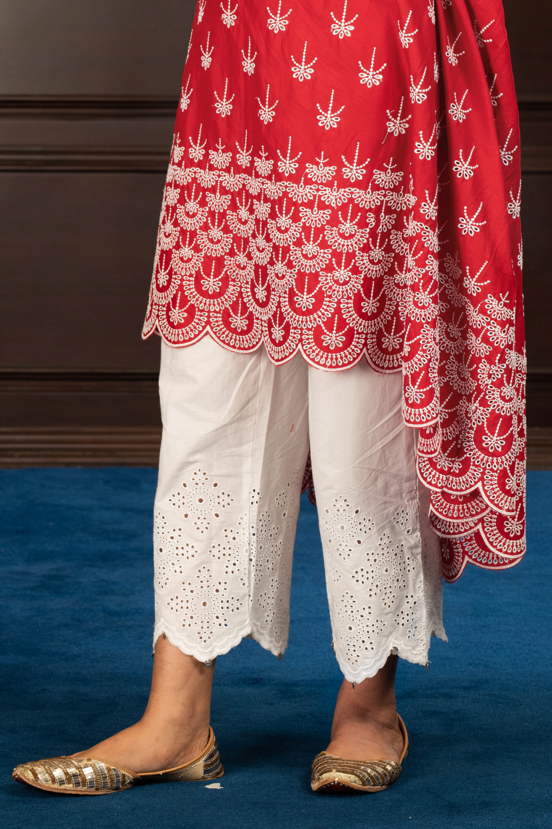 Liaria Supima Cotton Kurta with Palazzo Set