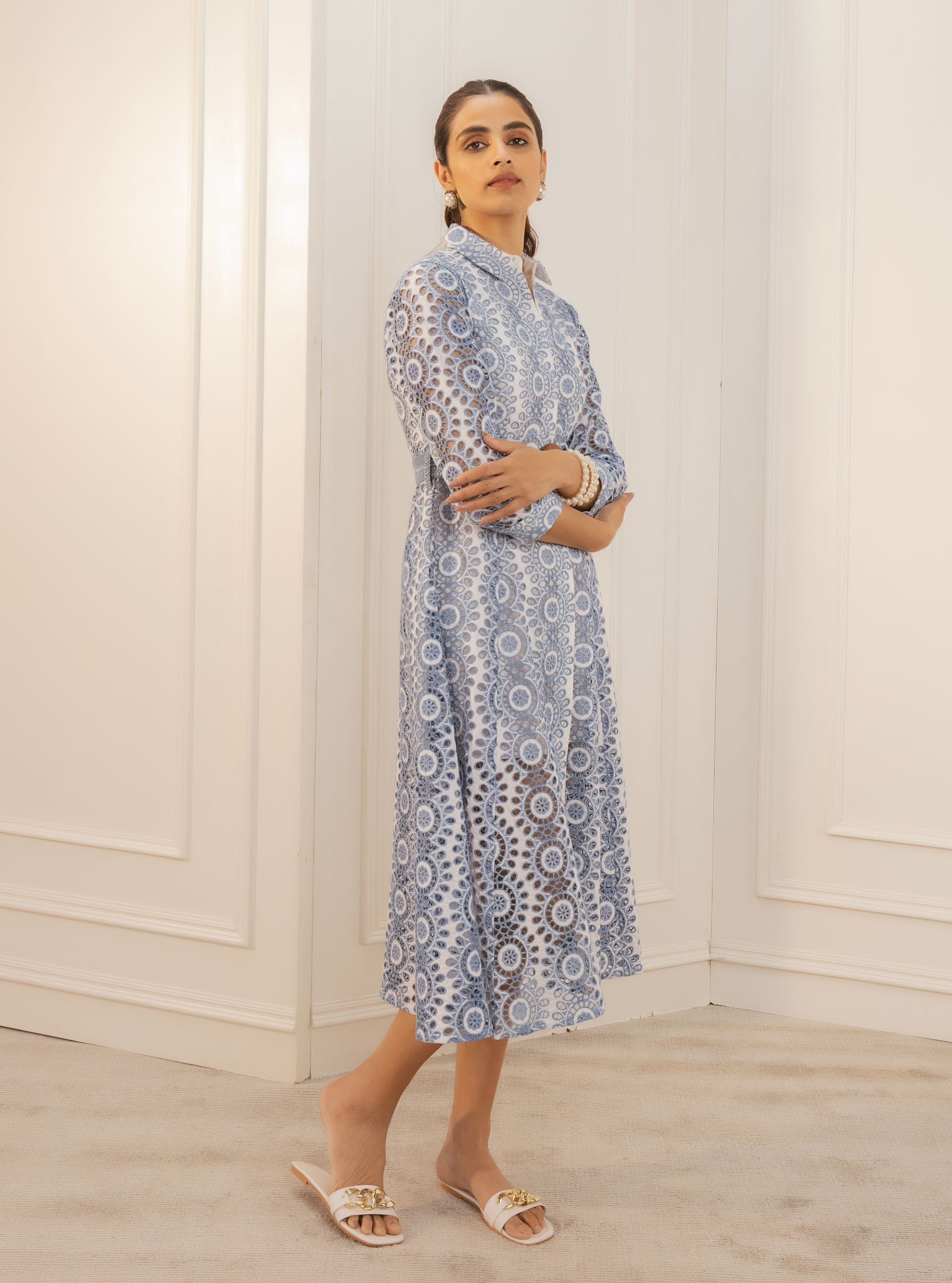 Remy Supima Cotton White Dress