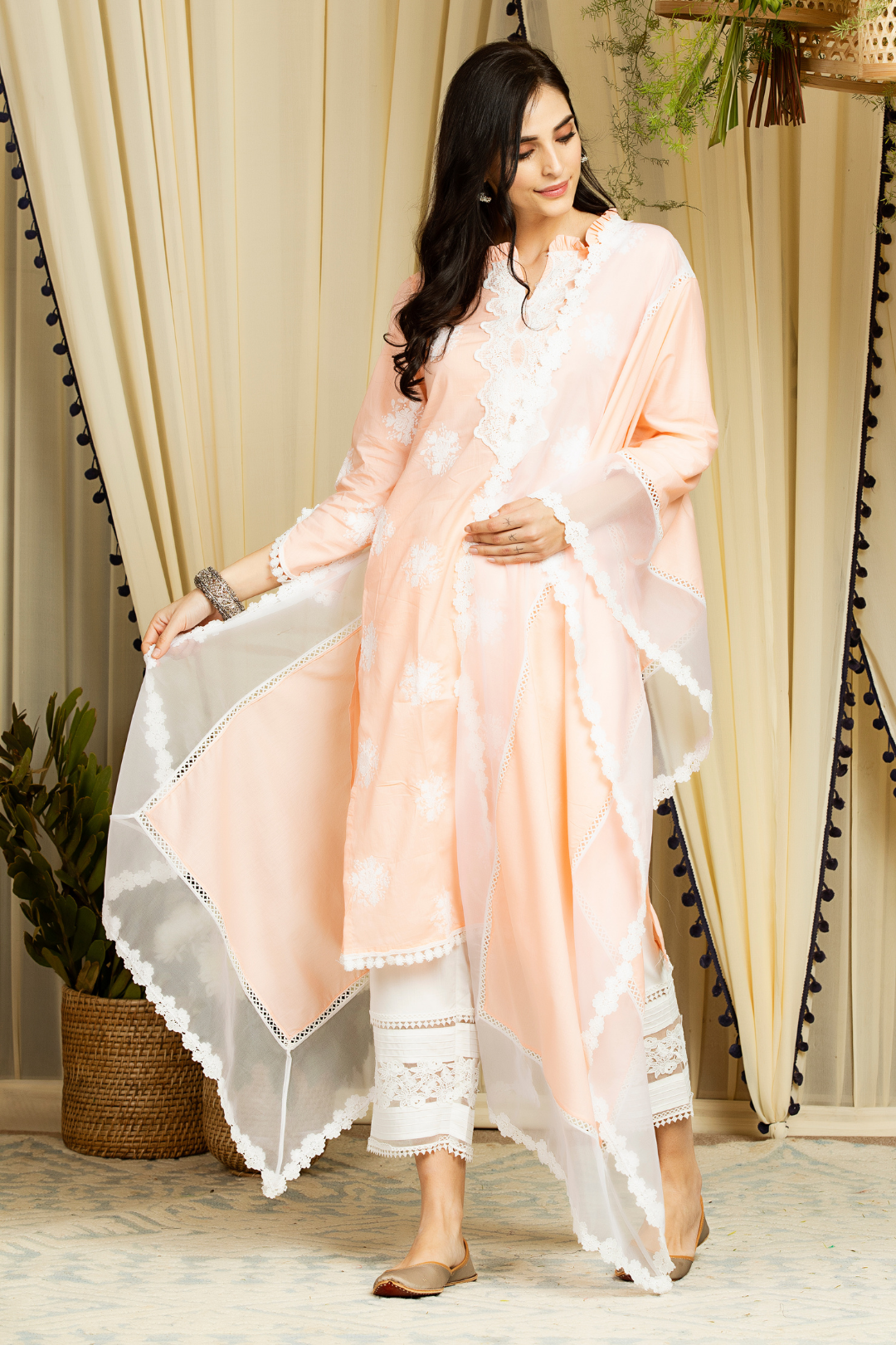 Rosana Supima Cotton Kurta Set
