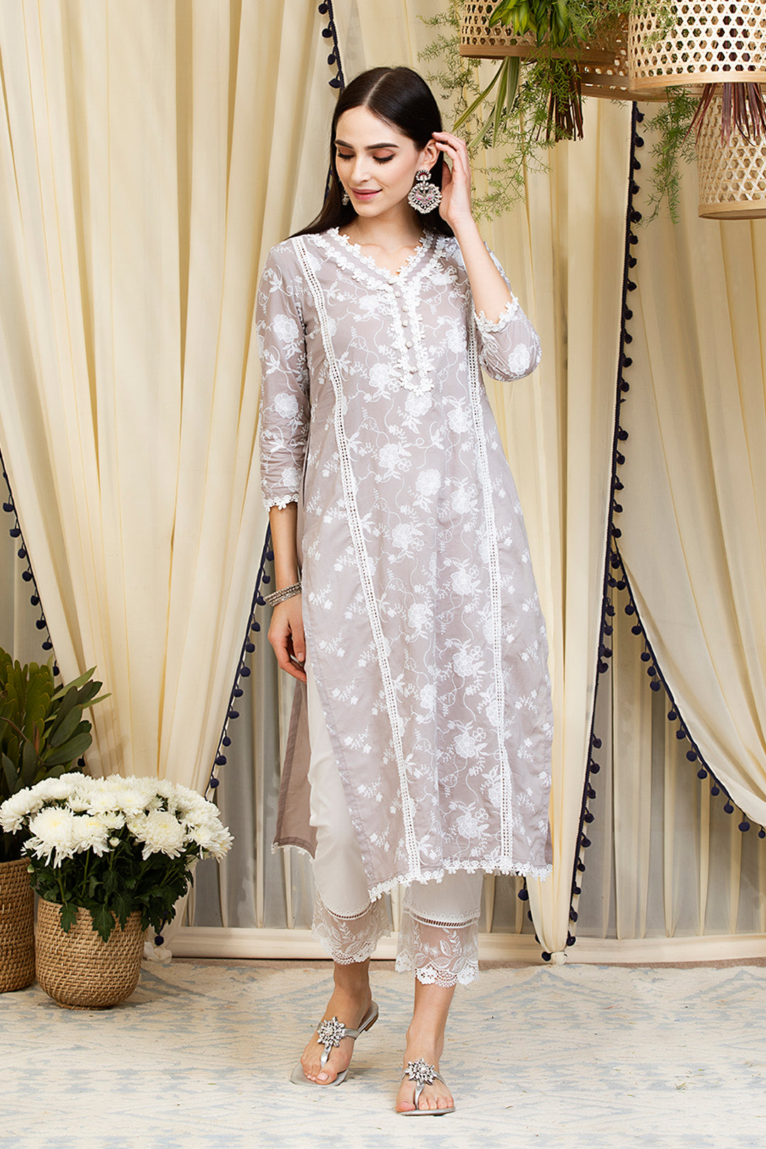 Rosetta Supima Cotton Kurta Set