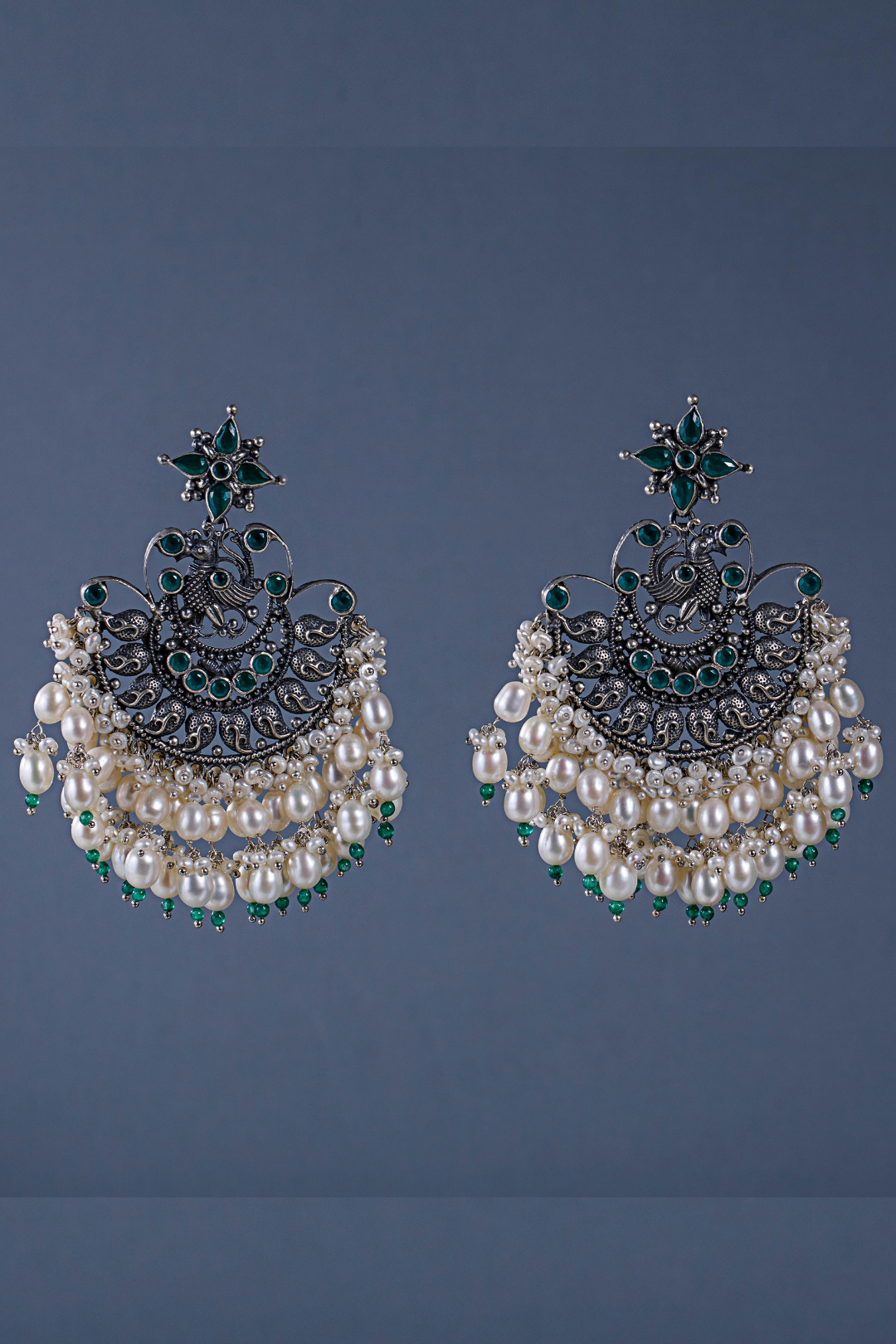 Pure Silver Aniha Earrings
