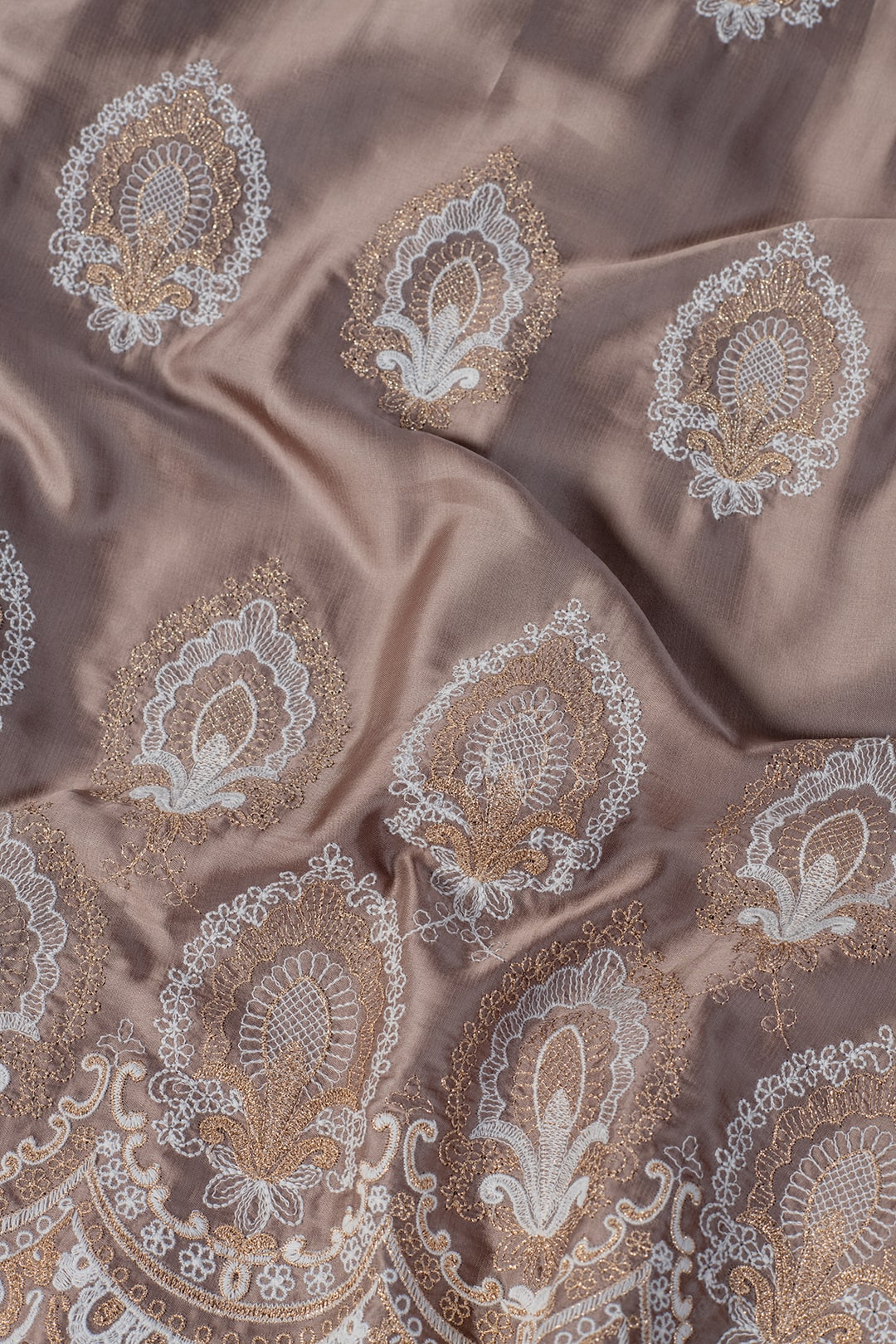 Sydney Cupro Silk Grey Kurta Set