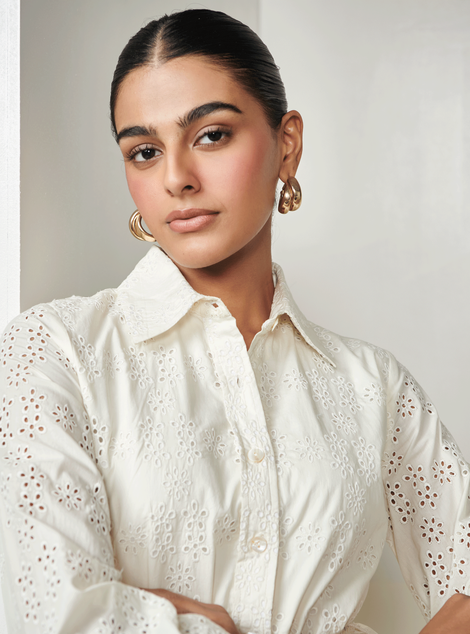 Peyton Supima Cotton White Dress