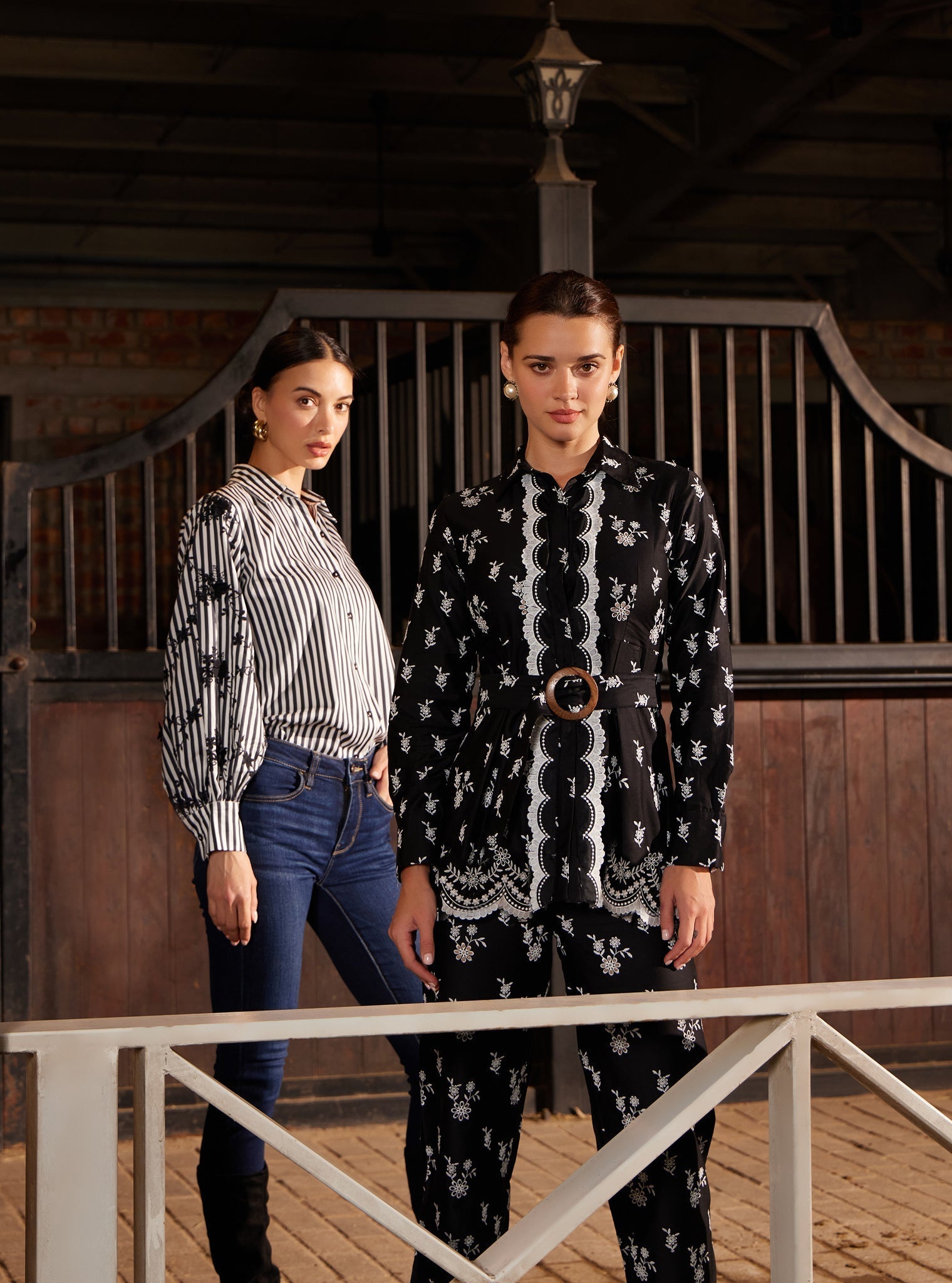 Daphne Pima Black Co-ord Set