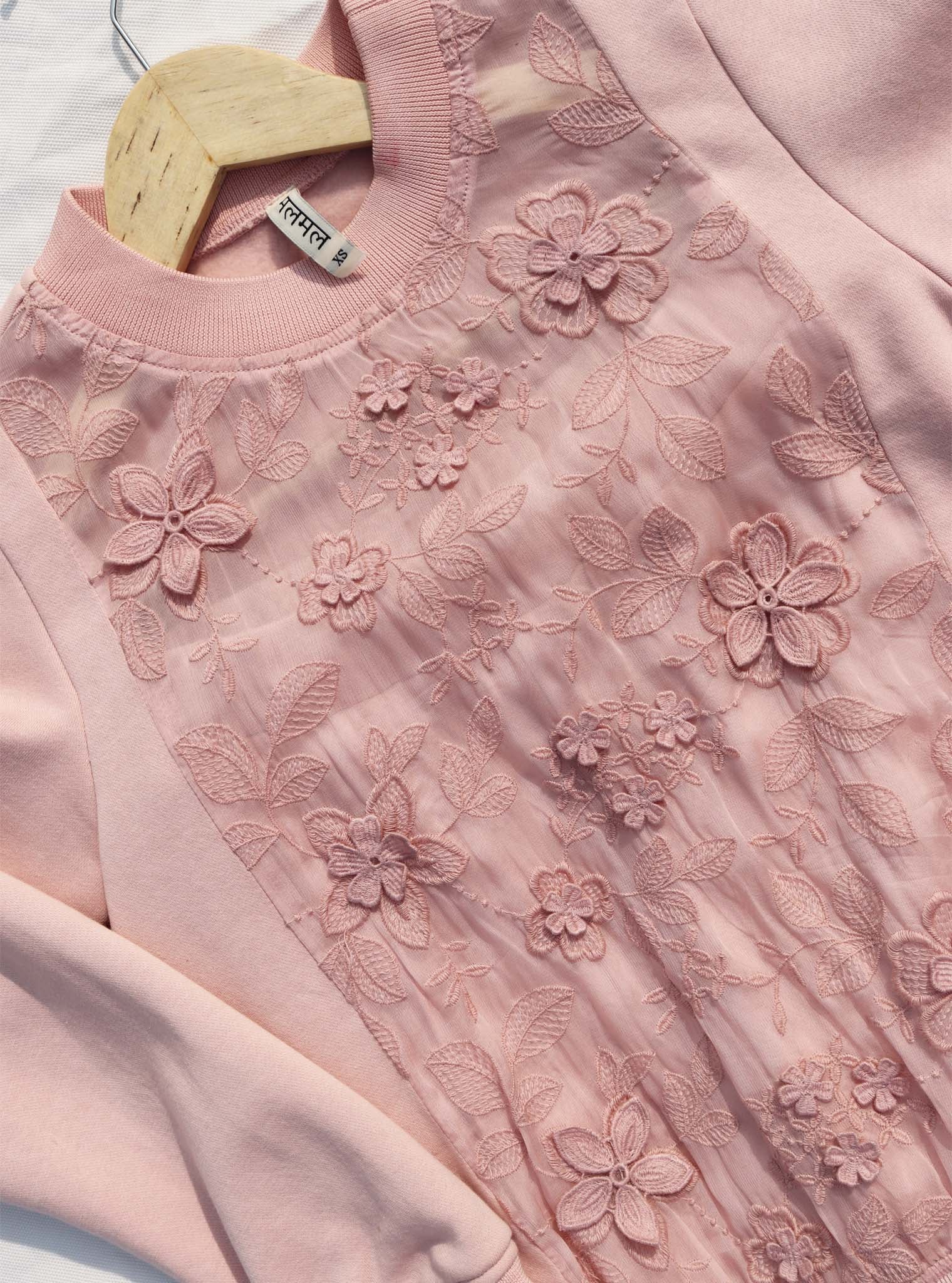 Nesoi Fleece Pink Co-ord Set