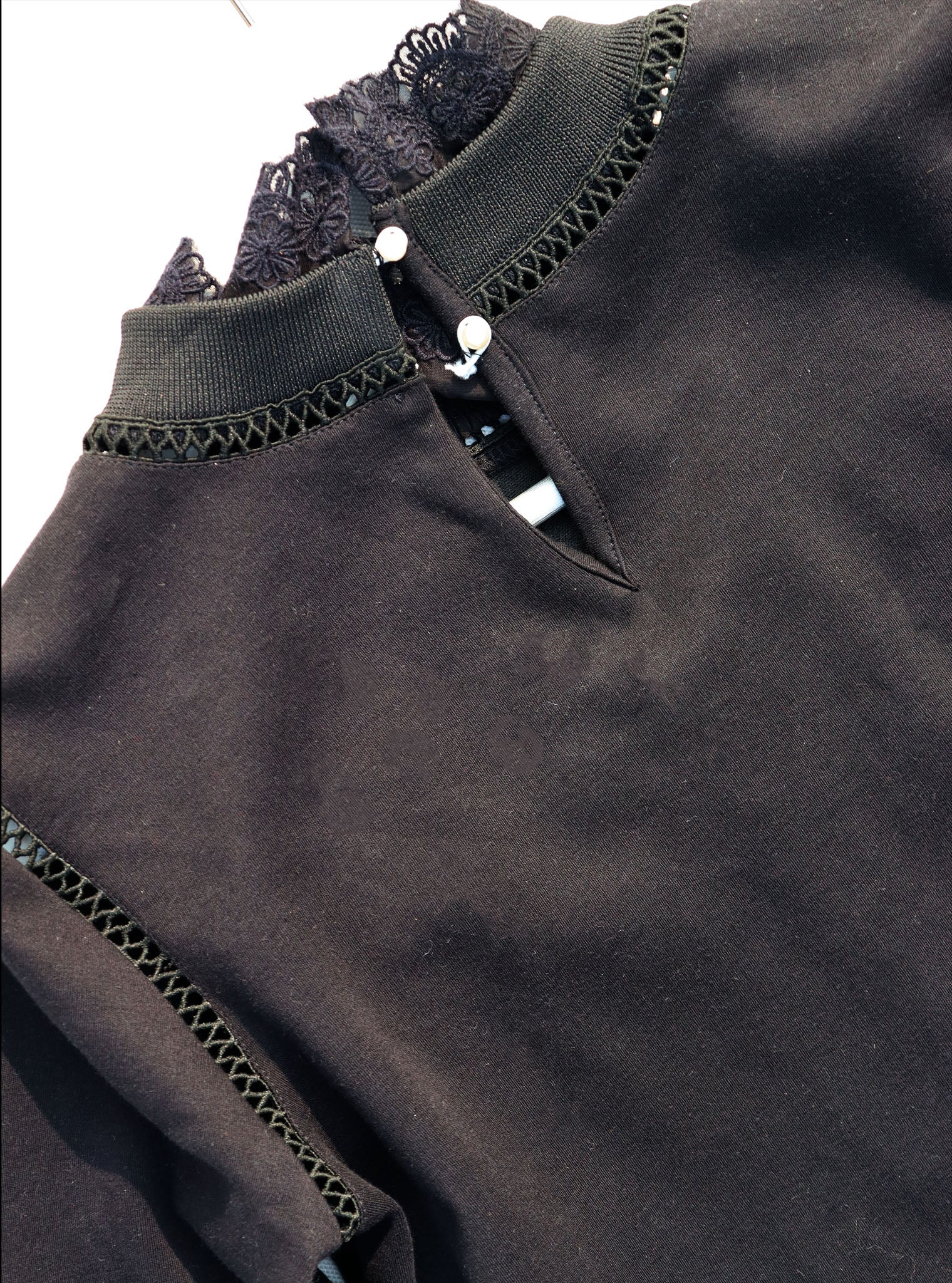 Meleta Spacer Black Co-ord Set