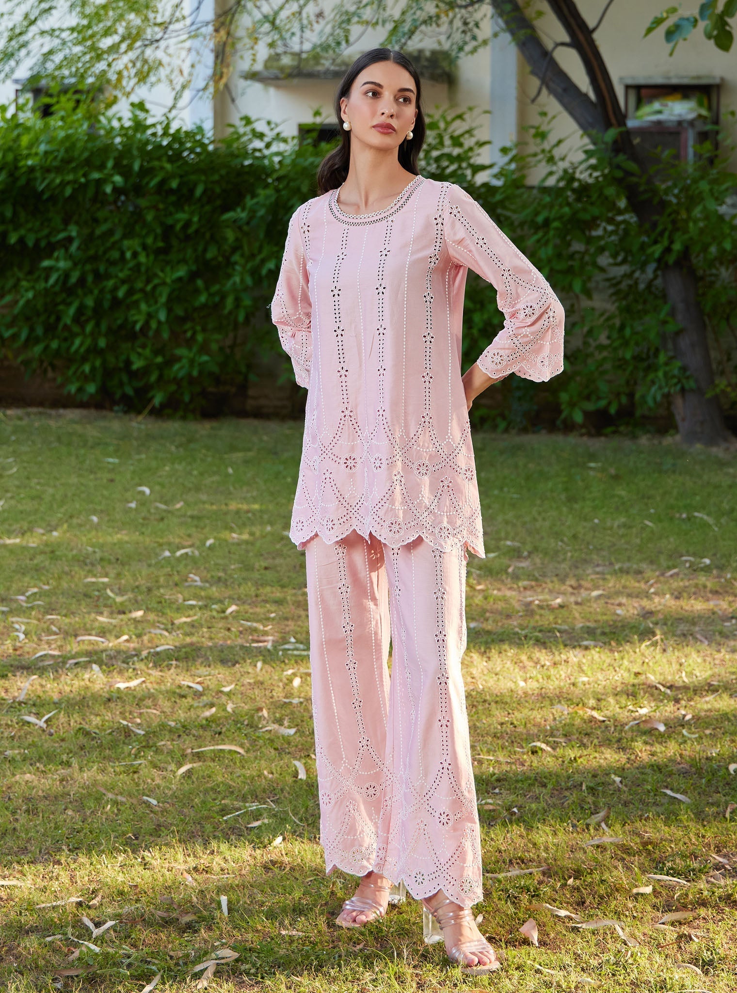 Athena Pima Pink Co-ord Set