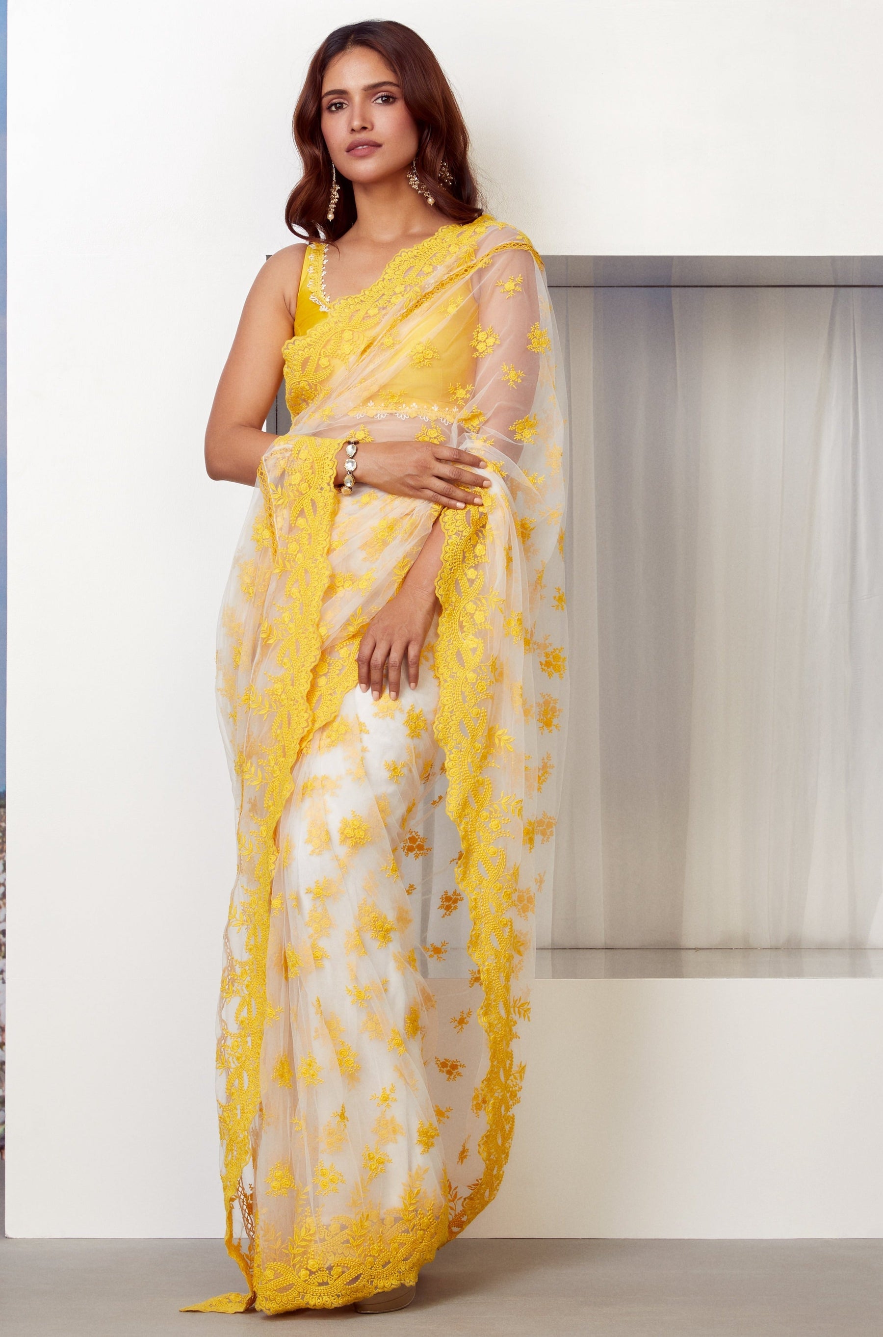 Allure Net SareeSareeShop MulmulAllure Net Saree