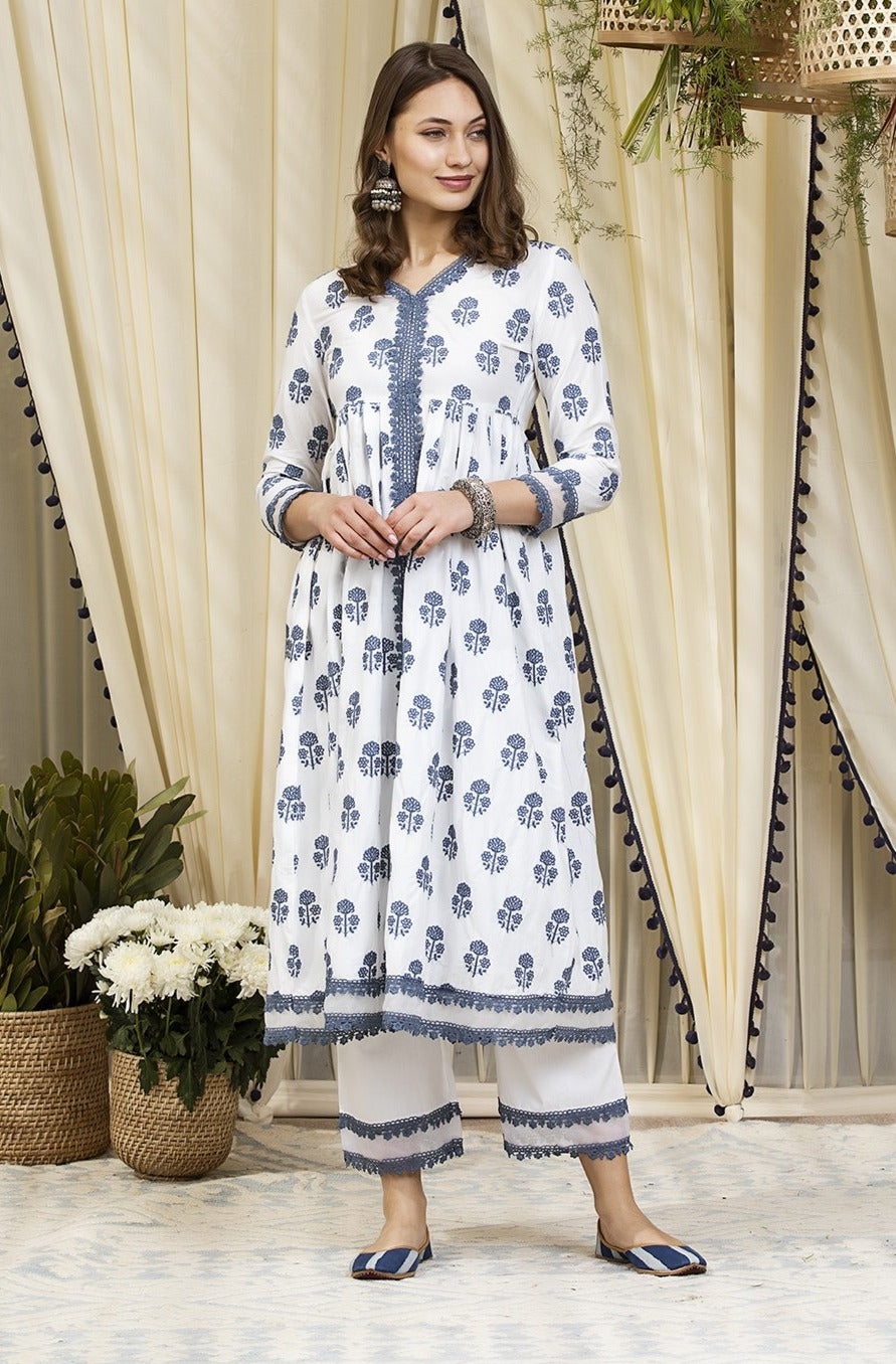 Iliana Supima Cotton Kurta Set